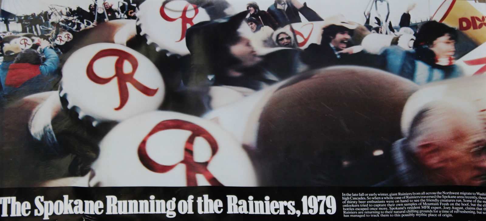 Set of 5 Vintage Rainier Beer Advertising Posters (1 of 5)