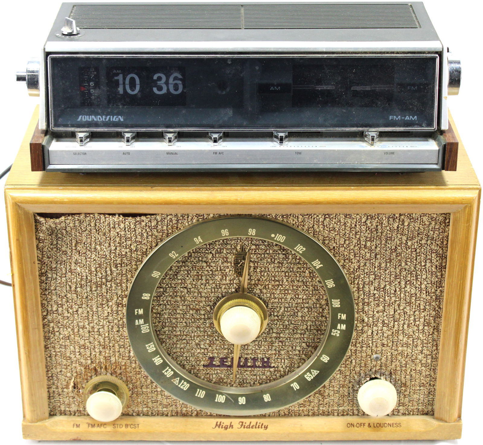 Vintage Soundesign Flip Clock Radio with Zenith... (1 of 3)