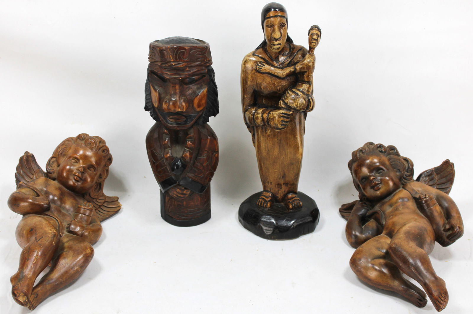 Hand-Carved Wooden Sculptures (1 of 4)