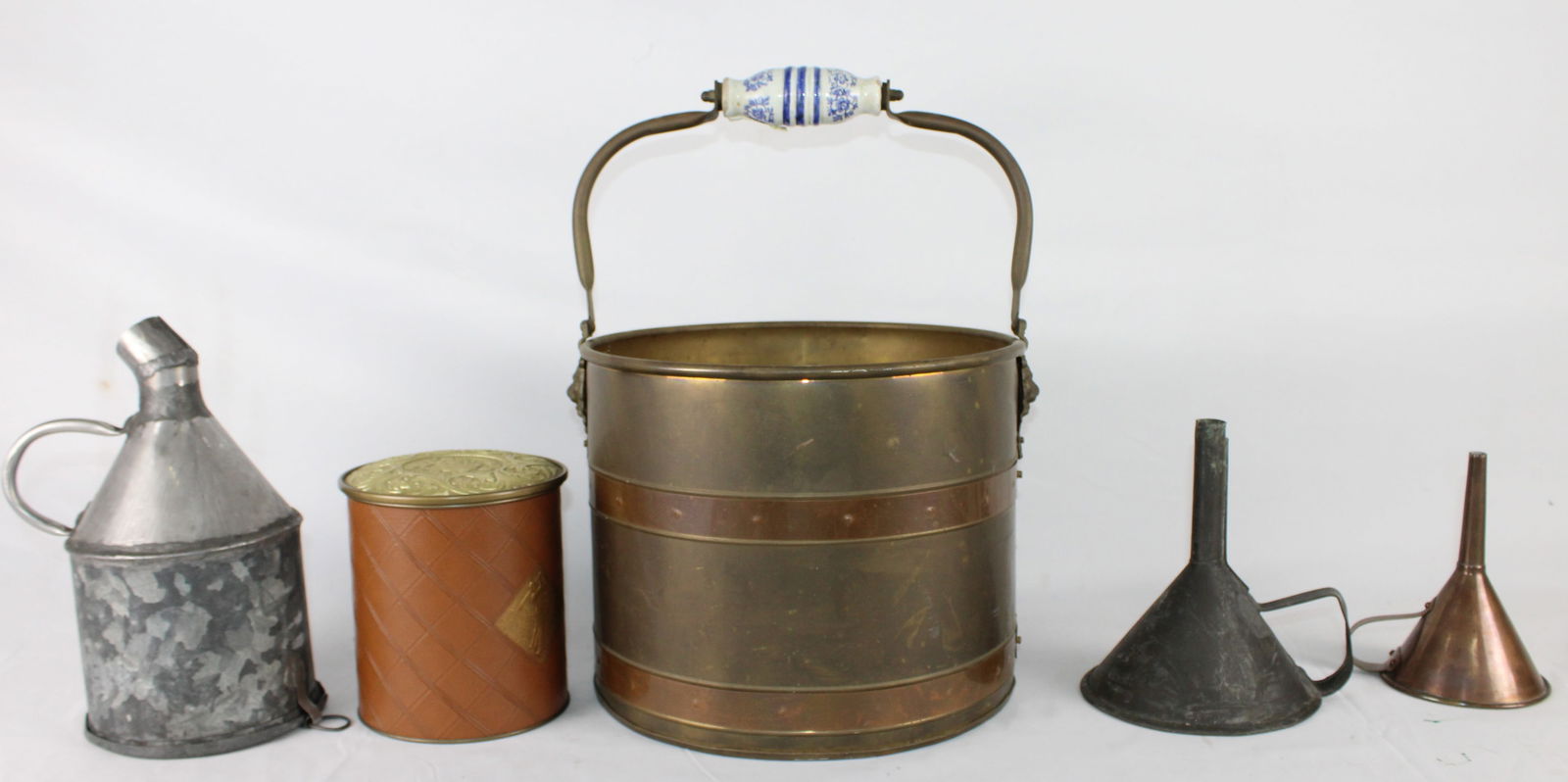 Set of Vintage Hand-Embossed Copper Wall... (1 of 3)