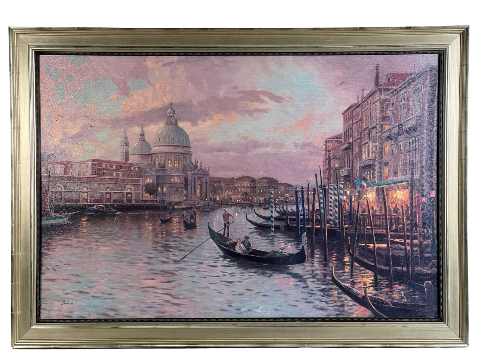 Thomas Kinkade - "Venice" Lim. Ed. Giclee Art (1 of 4)