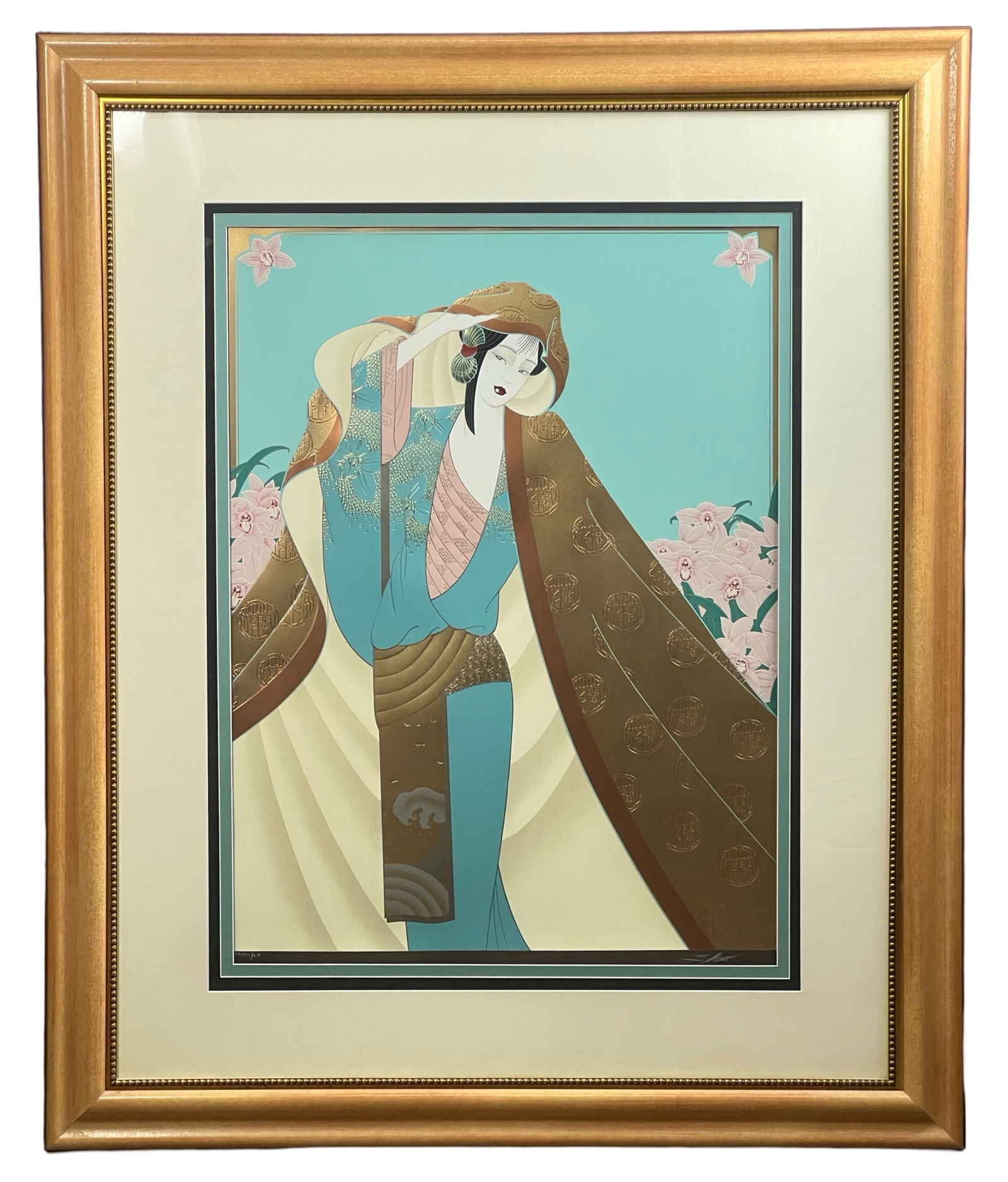 Lillian Shao - Among the Orchids, LE  Serigraph (1 of 6)