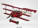 Fokker Dr.1 Red Baron Triplane Desk Display Model