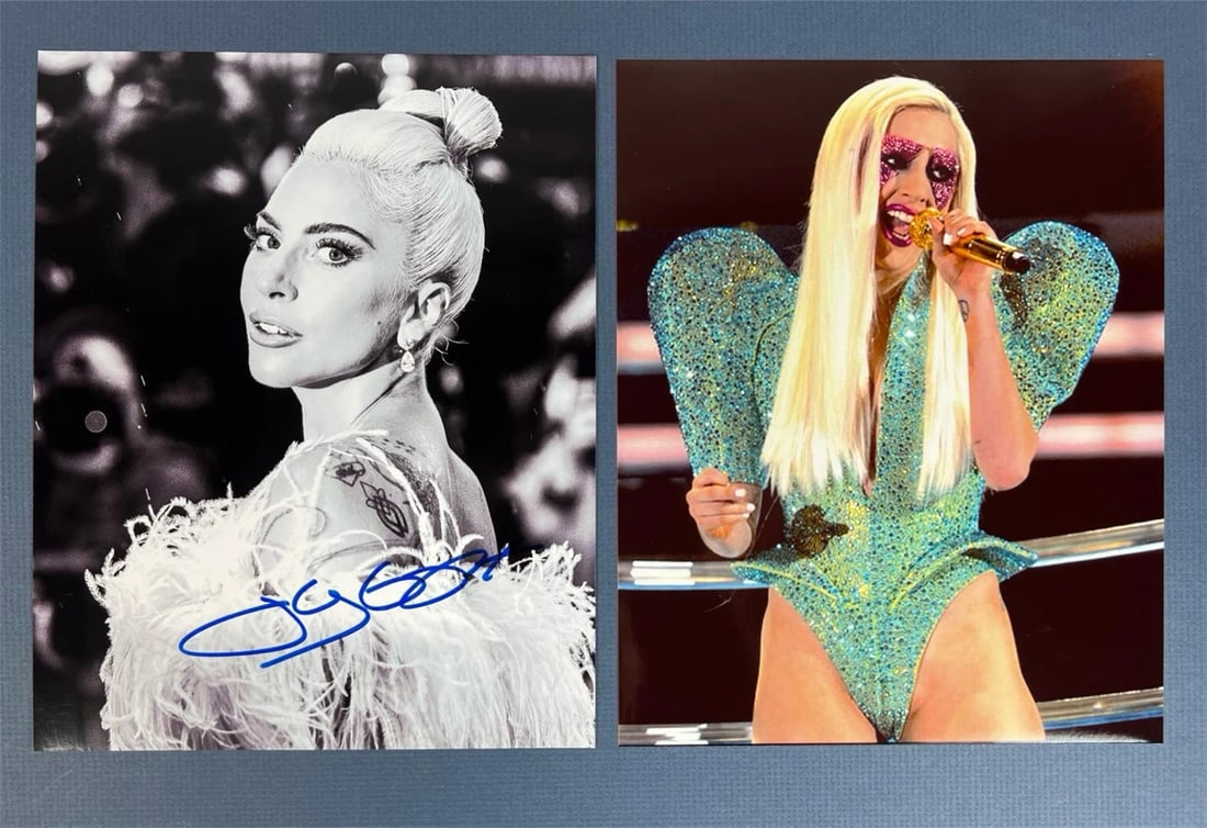 Lady Gaga Autographed/ Signed Photograph (1 of 3)