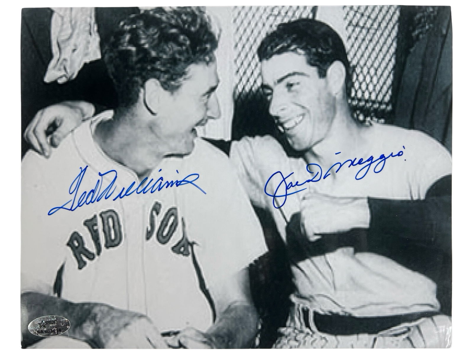 Ted Williams & Joe DiMaggio Dual-Signed Photograph (1 of 4)