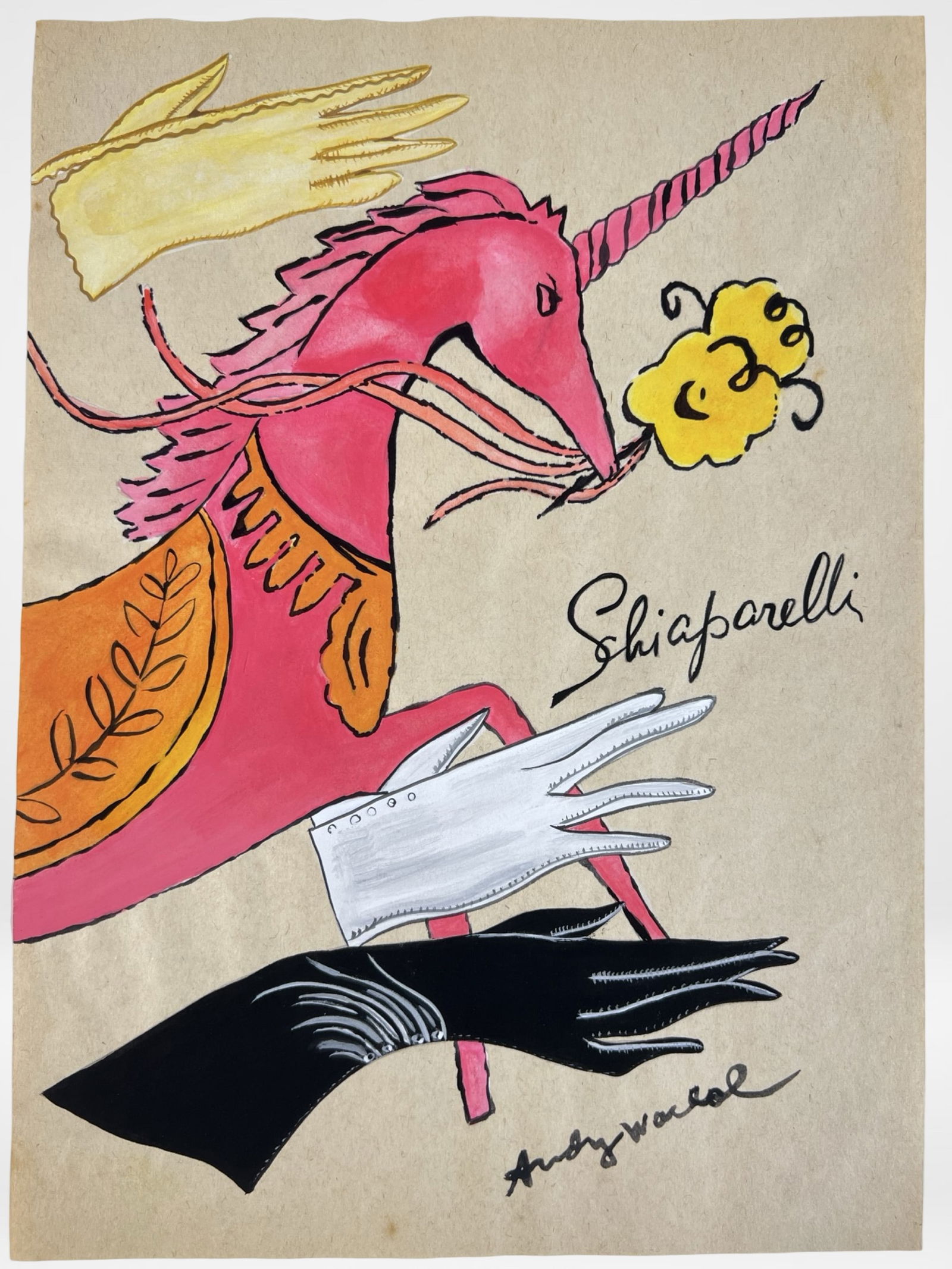 Pop Art Drawing in manner of Andy Warhol (1 of 4)