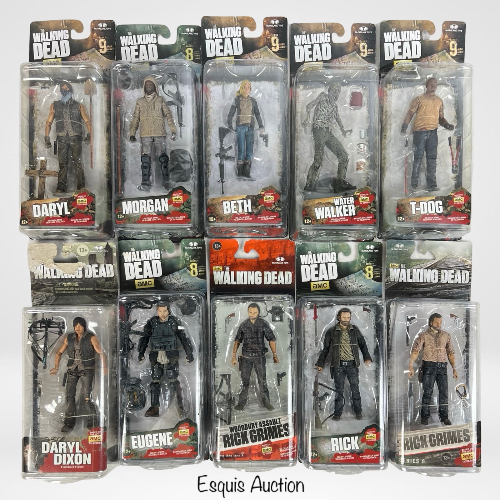 The Walking Dead McFarlane 10 Action Figures (1 of 3)