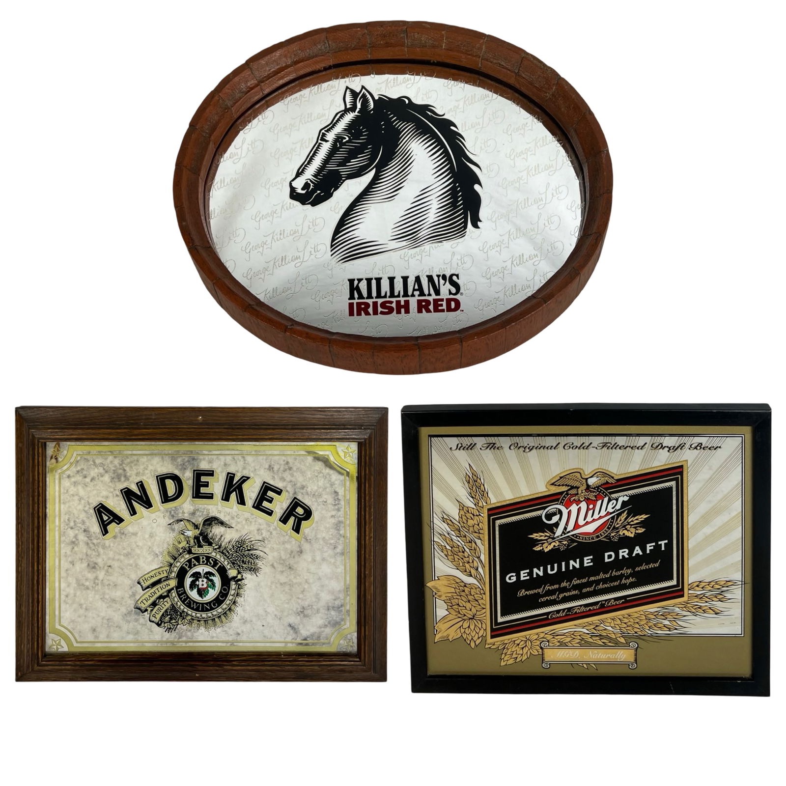 Vintage Beer Advertising Bar Mirrors - Killian's, (1 of 6)