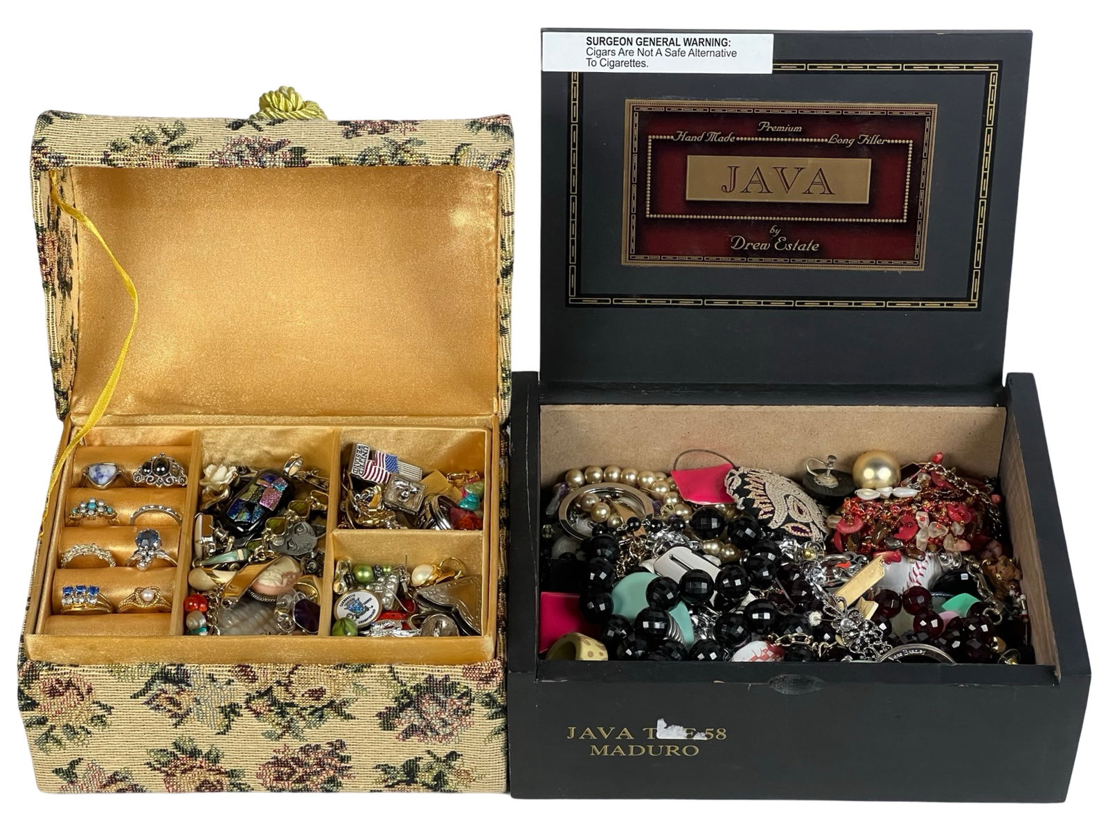 2 Vintage Boxes full of Unsearched Costume Jewelry (1 of 9)