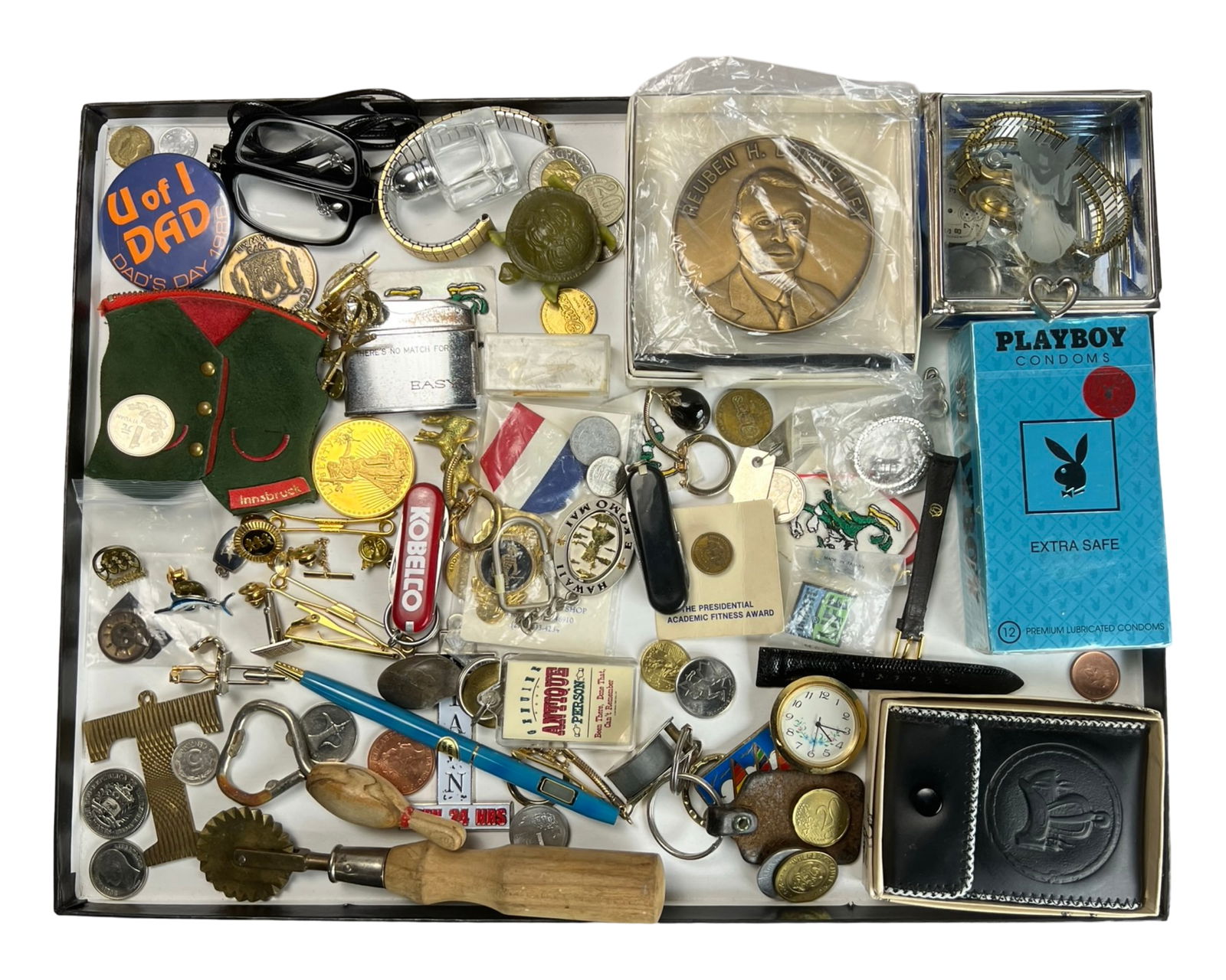 Grandpas Junk Drawer Lot - Curiosities & Treasures (1 of 3)