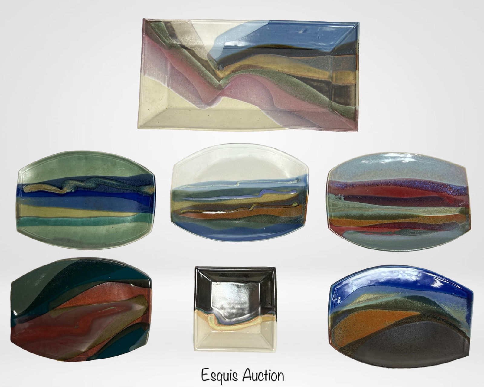 Bonnema Handcrafted Art Pottery Platter Collection (1 of 6)