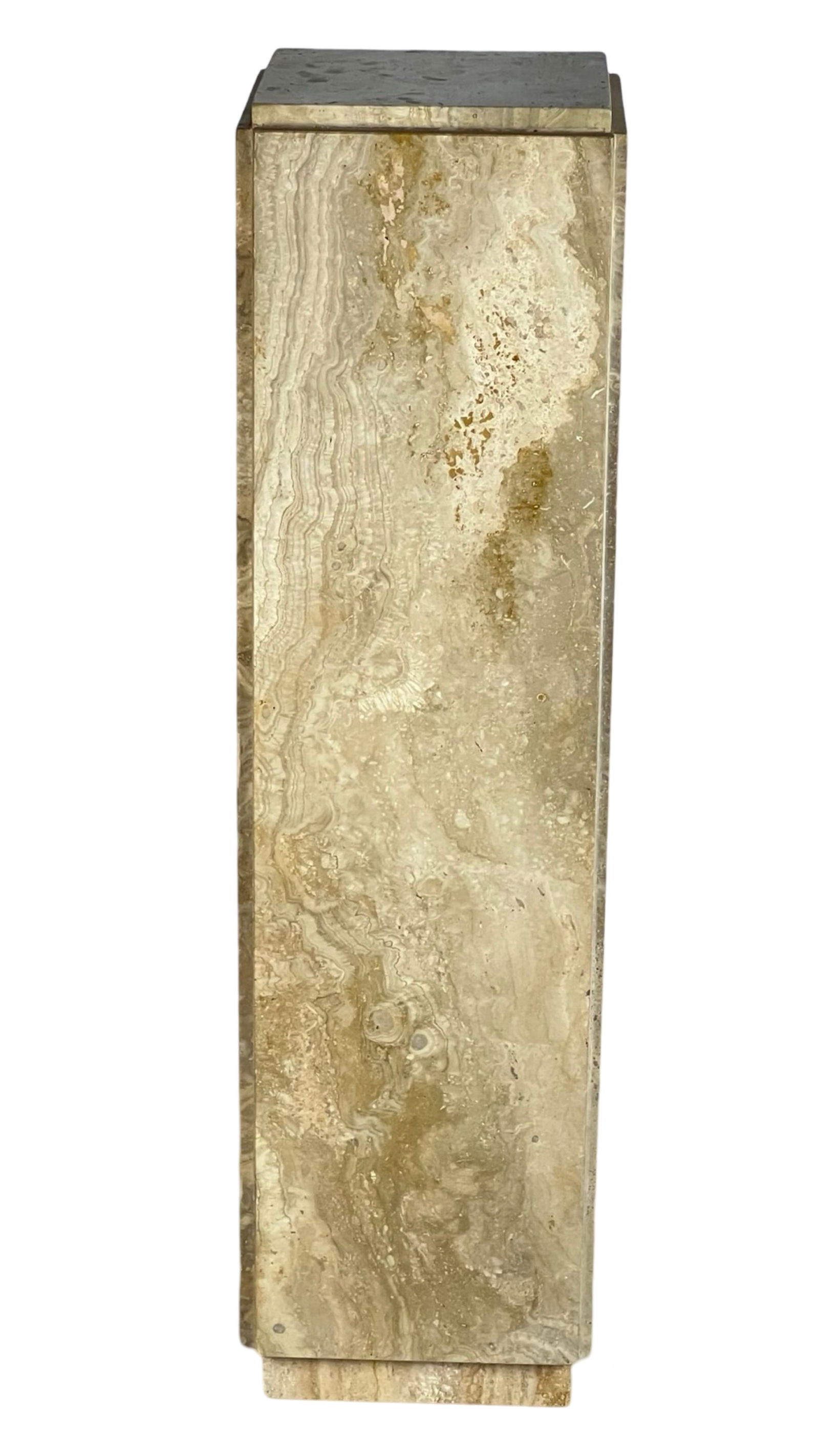 Elegant Italian Marble Pedestal Stand (1 of 3)