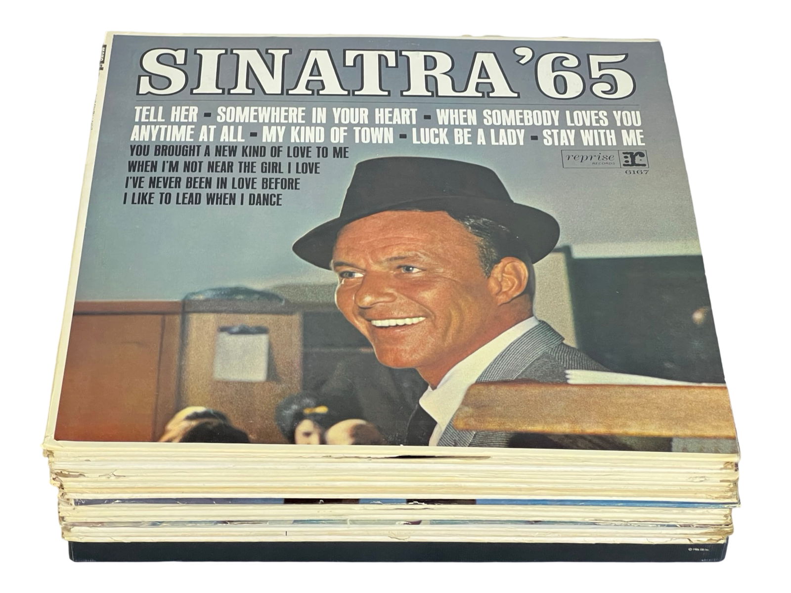 Group of Frank Sinatra Vintage Vinyl LP Records (1 of 4)