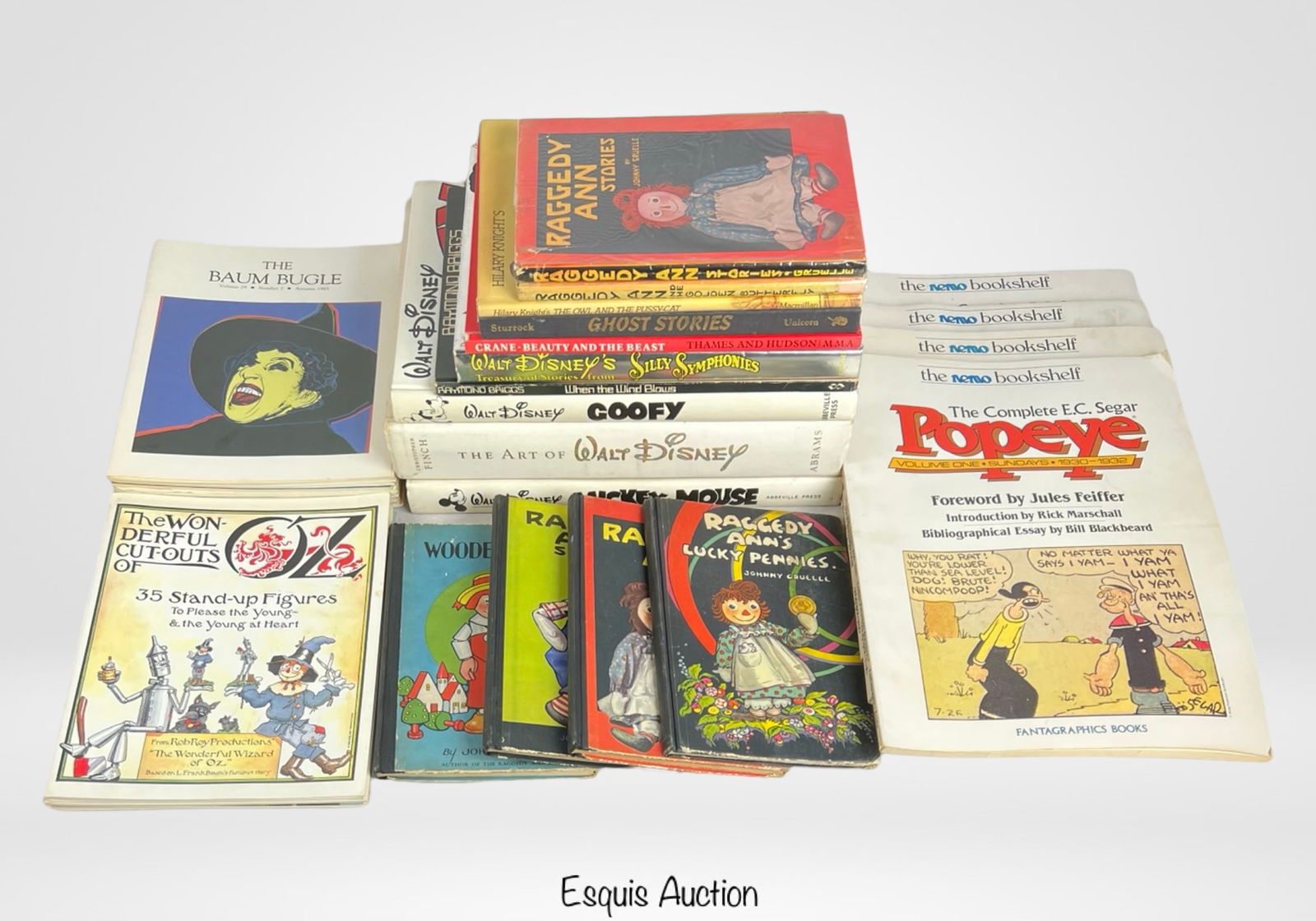 Classic Kids' Books & Comics - Disney, Popeye, Rag (1 of 6)