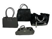 Lot of 4 Dark Toned Classic Bags
