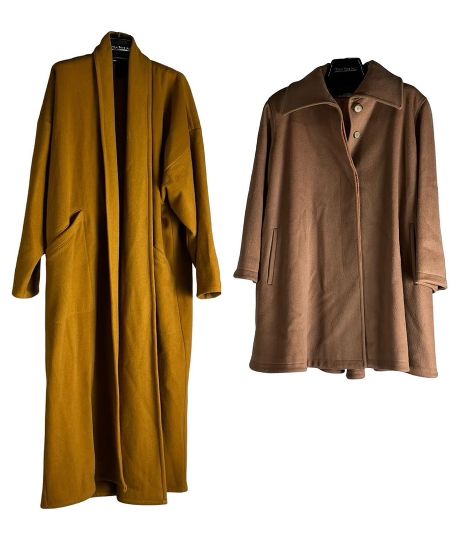 Pair of Wool Coats - Eileen Fisher & Gallery (1 of 7)