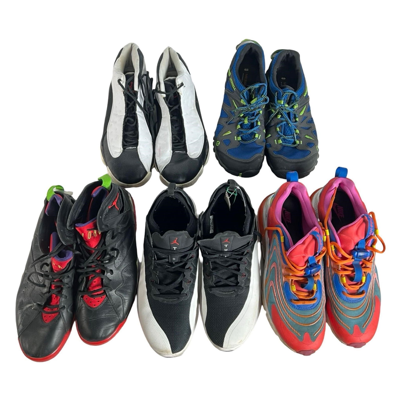 5 Pairs Men's Sneakers/ Shoes - Nike & Merrell (1 of 6)