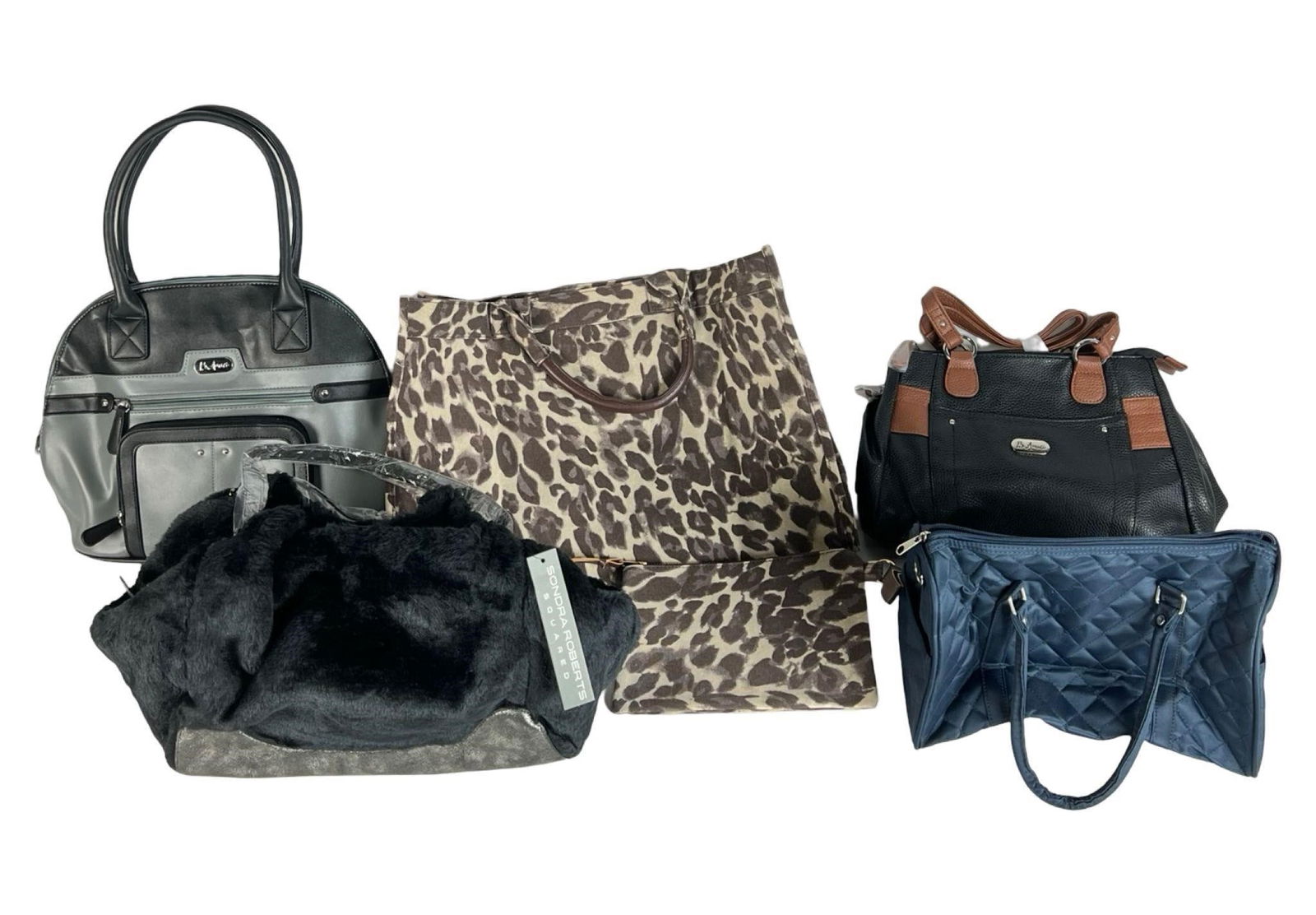 Lot of 5 Ladies Bags/ Handbags/ Purses- All New (1 of 7)