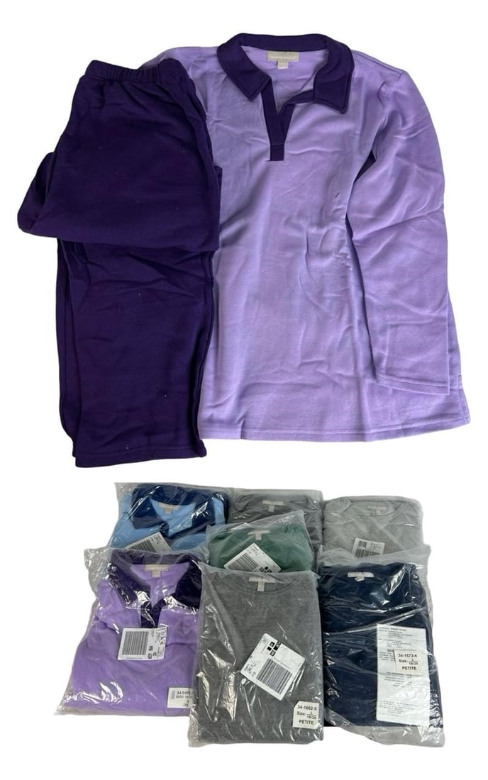 Lot of 7 Woman Within Sleep Pajama Sets- All New (1 of 4)