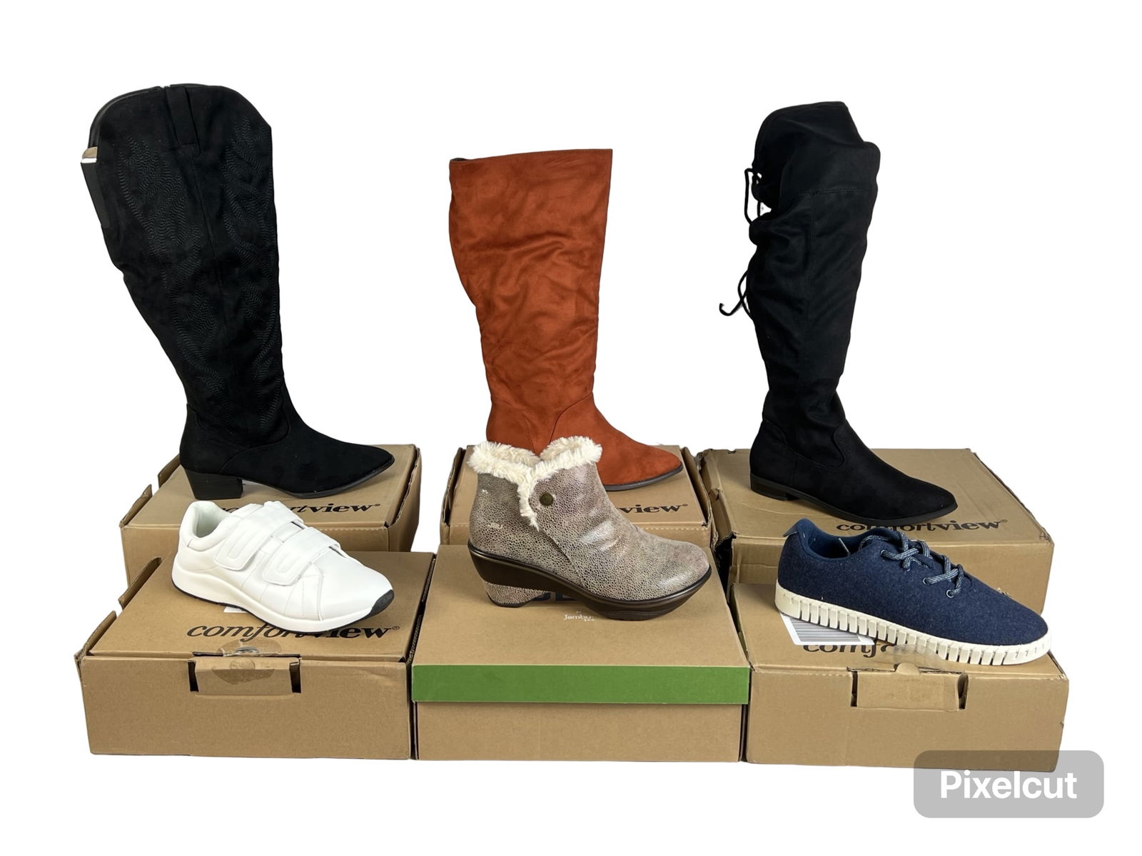 Ladies Comfortview, JBU Boots & Sneakers (1 of 5)