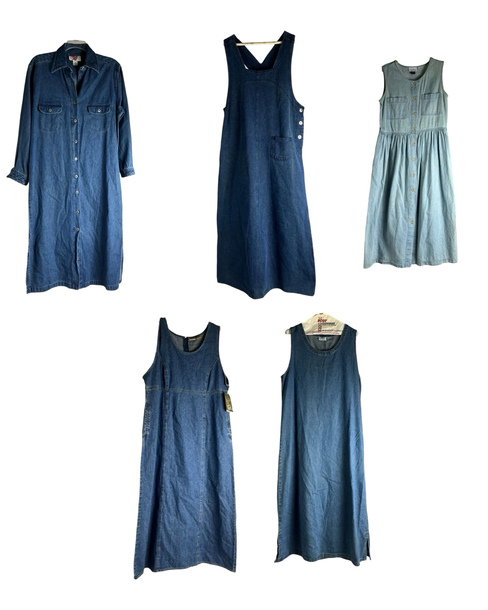 Ladies Denim Dress Collection L-XL (1 of 11)
