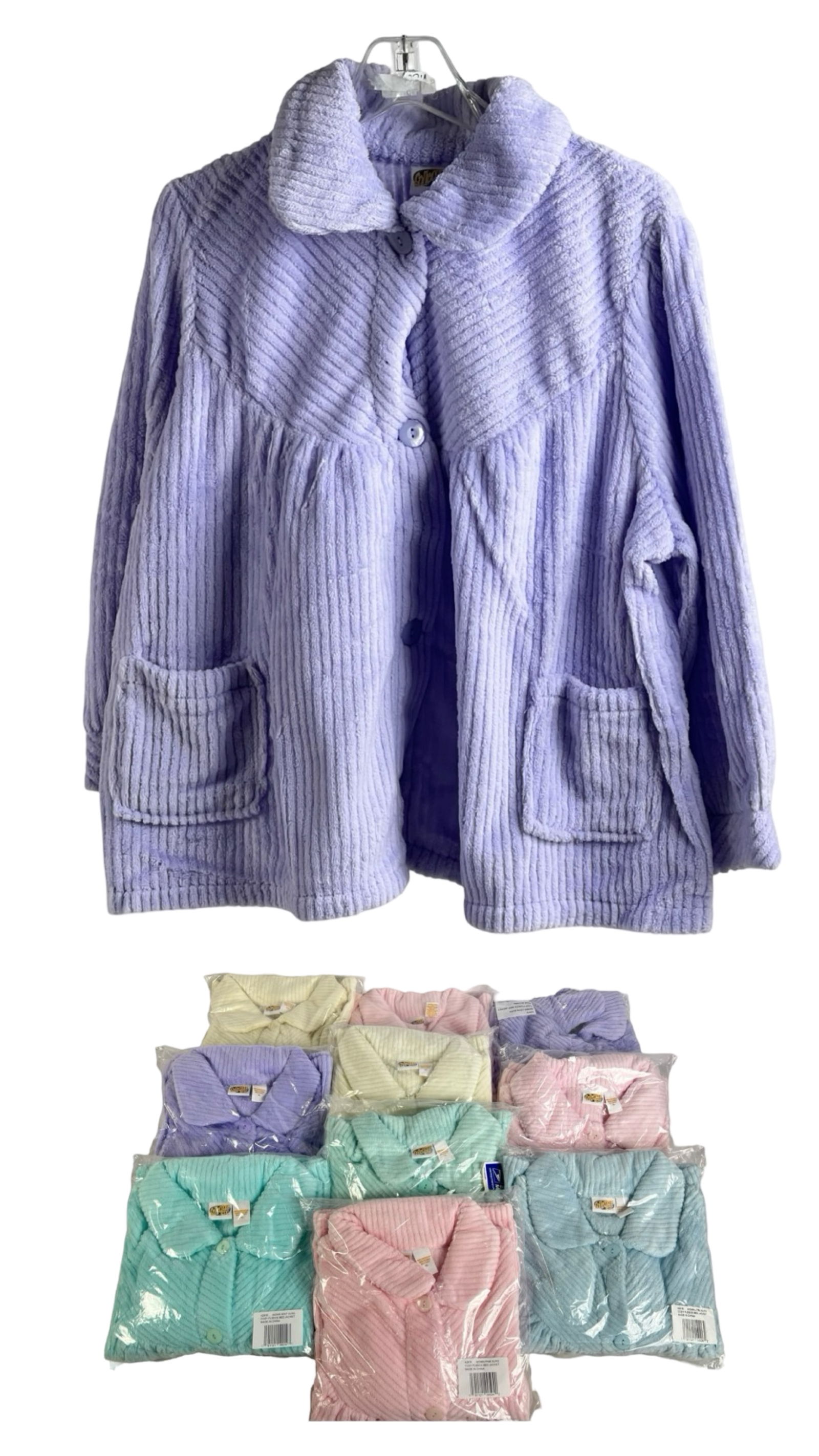 10 Ladies Pastel Jackets New XL (1 of 5)