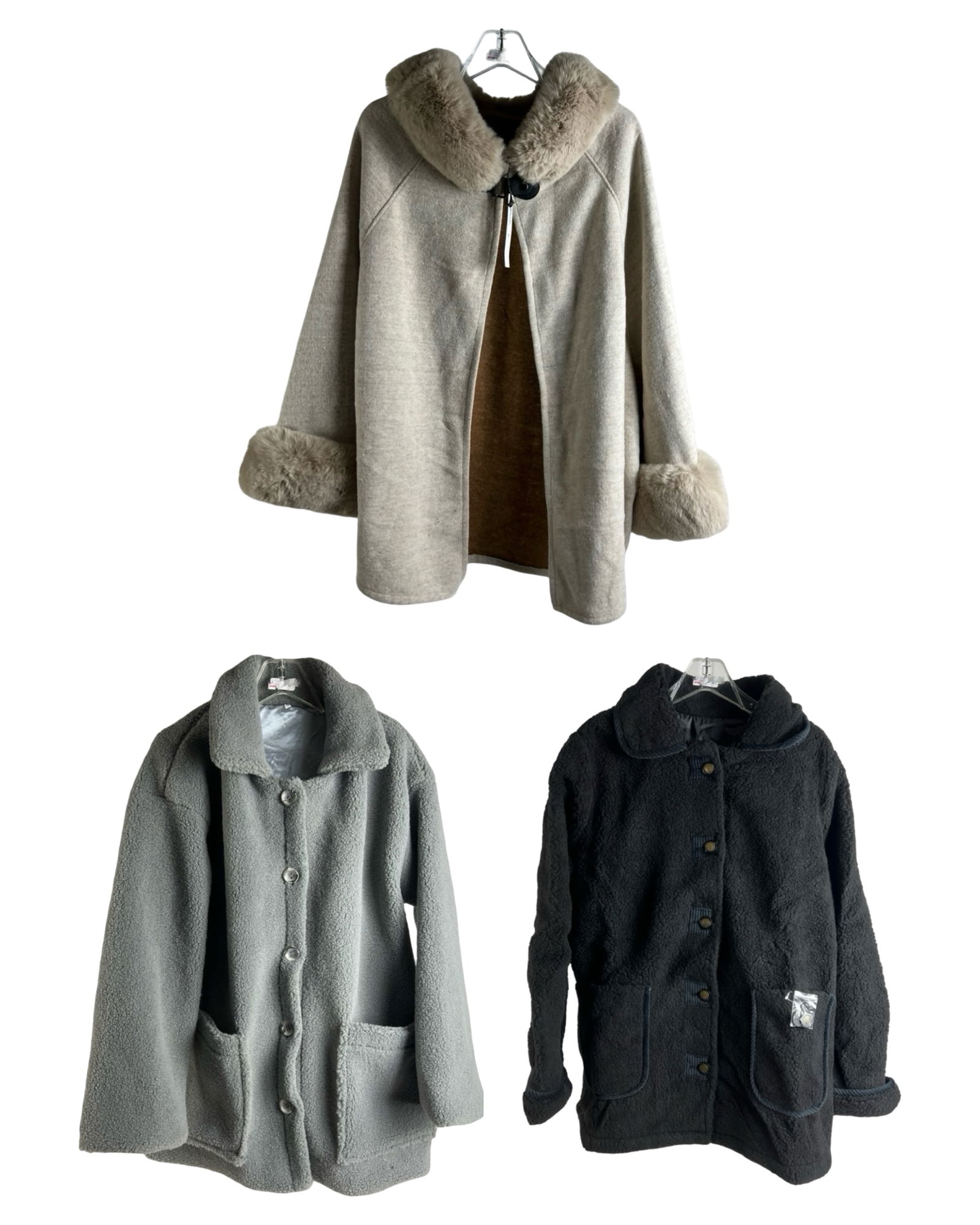 Set of 3 Ladies Coats XL Various Styles (1 of 7)