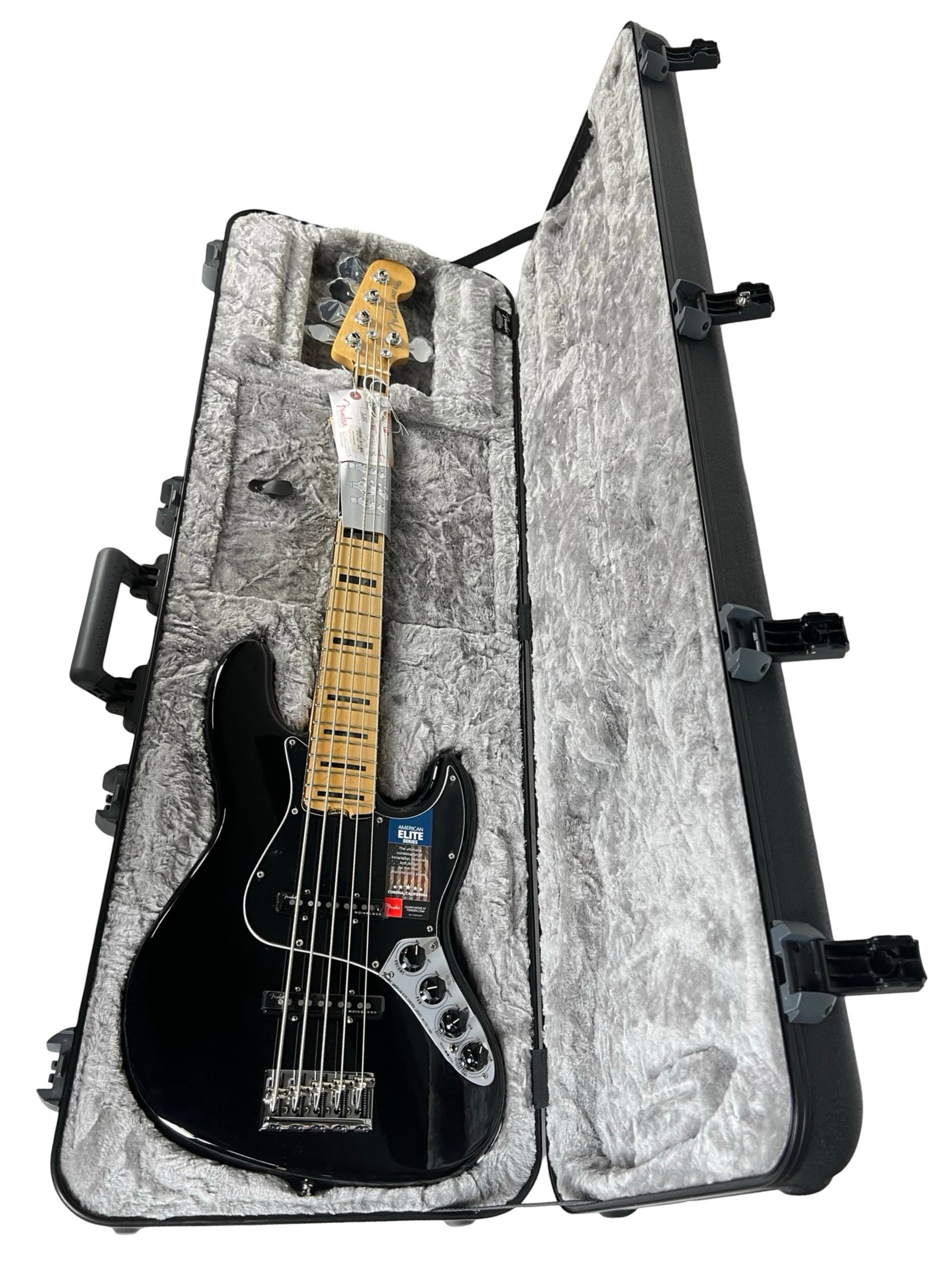 Fender American Elite Jazz Bass V Electric Guitar (1 of 9)
