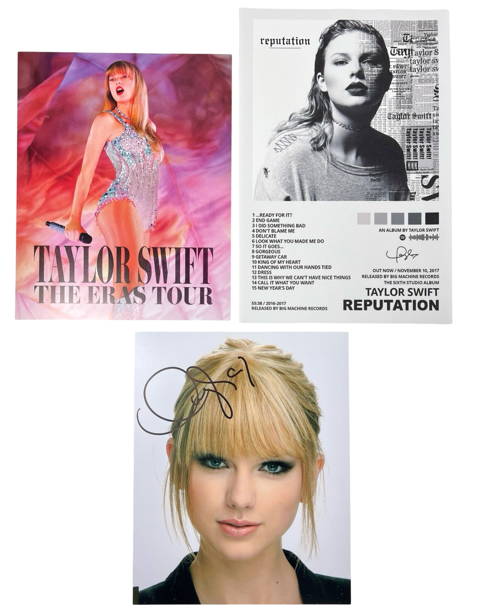 Taylor Swift Signed Photograph w/ Posters (1 of 4)
