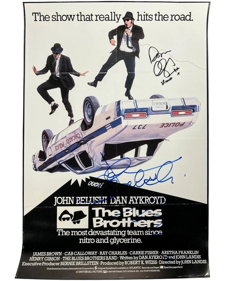 "The Blues Brothers" Authographed Mini Poster (1 of 4)