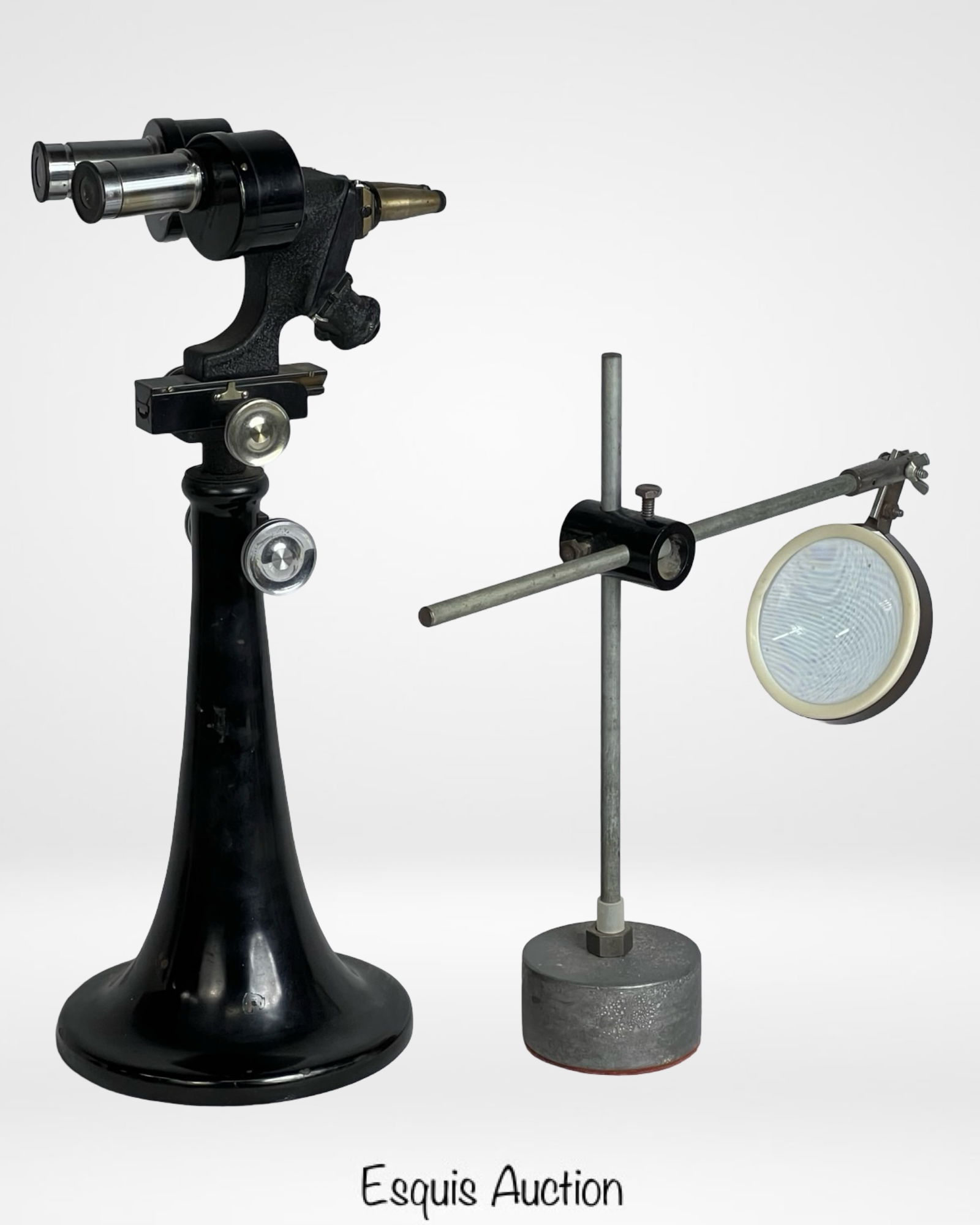 Vintage Bausch & Lomb Stereo Comparator Microscope (1 of 6)