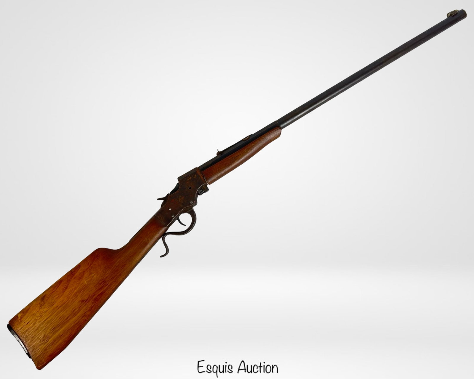 J. Stevens A&T Co. .22 Long Lever-Action Rifle: This is a vintage lever-action rifle manufactured by J. Stevens Arms & Tool Company of Chicopee Falls, Massachusetts, chambered in .22 Long Rifle. . This rifle is a fine example of early 20th century 