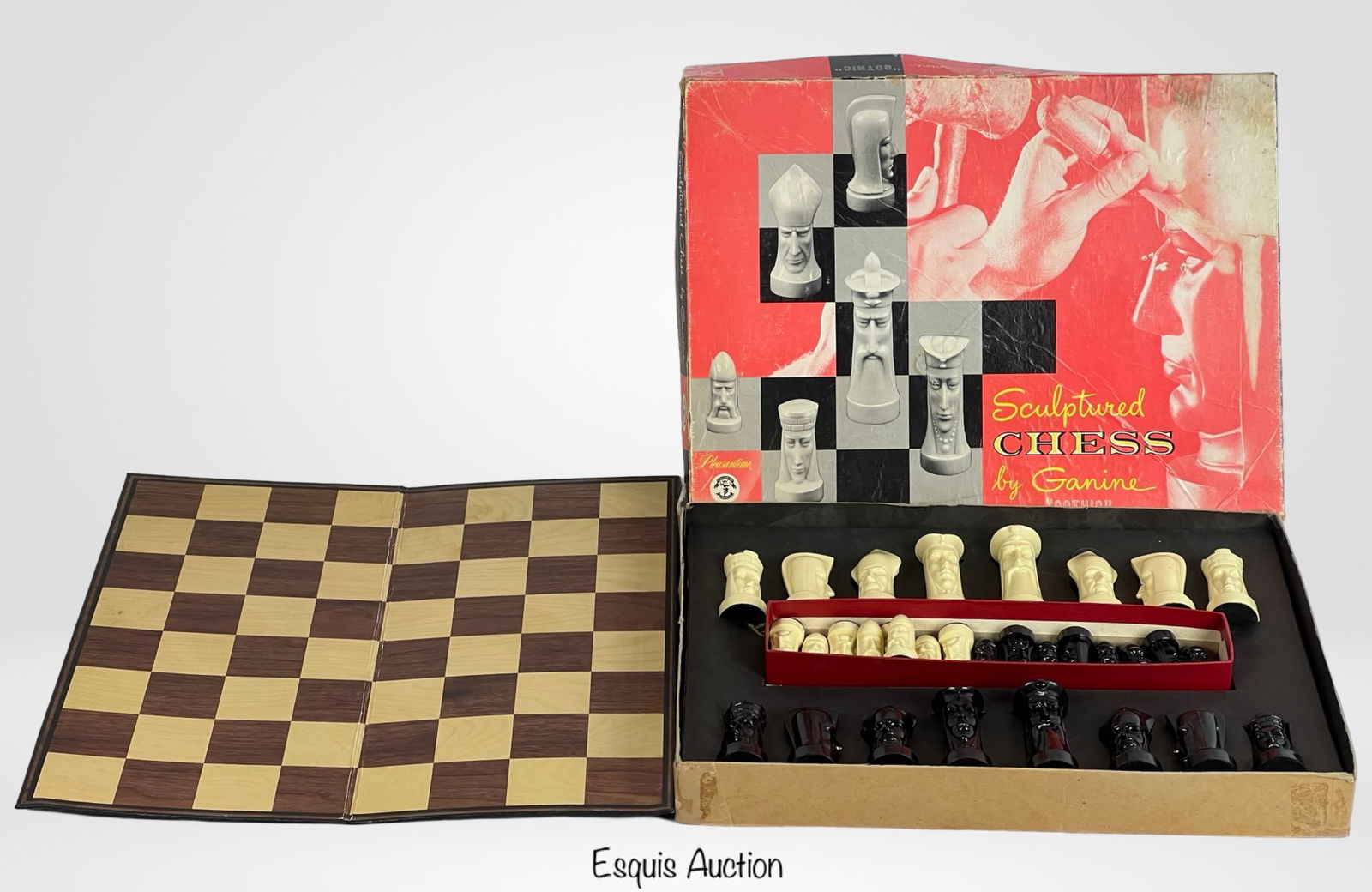 1957 Peter Ganine Sculptured "Gothic" Chess Set (1 of 5)
