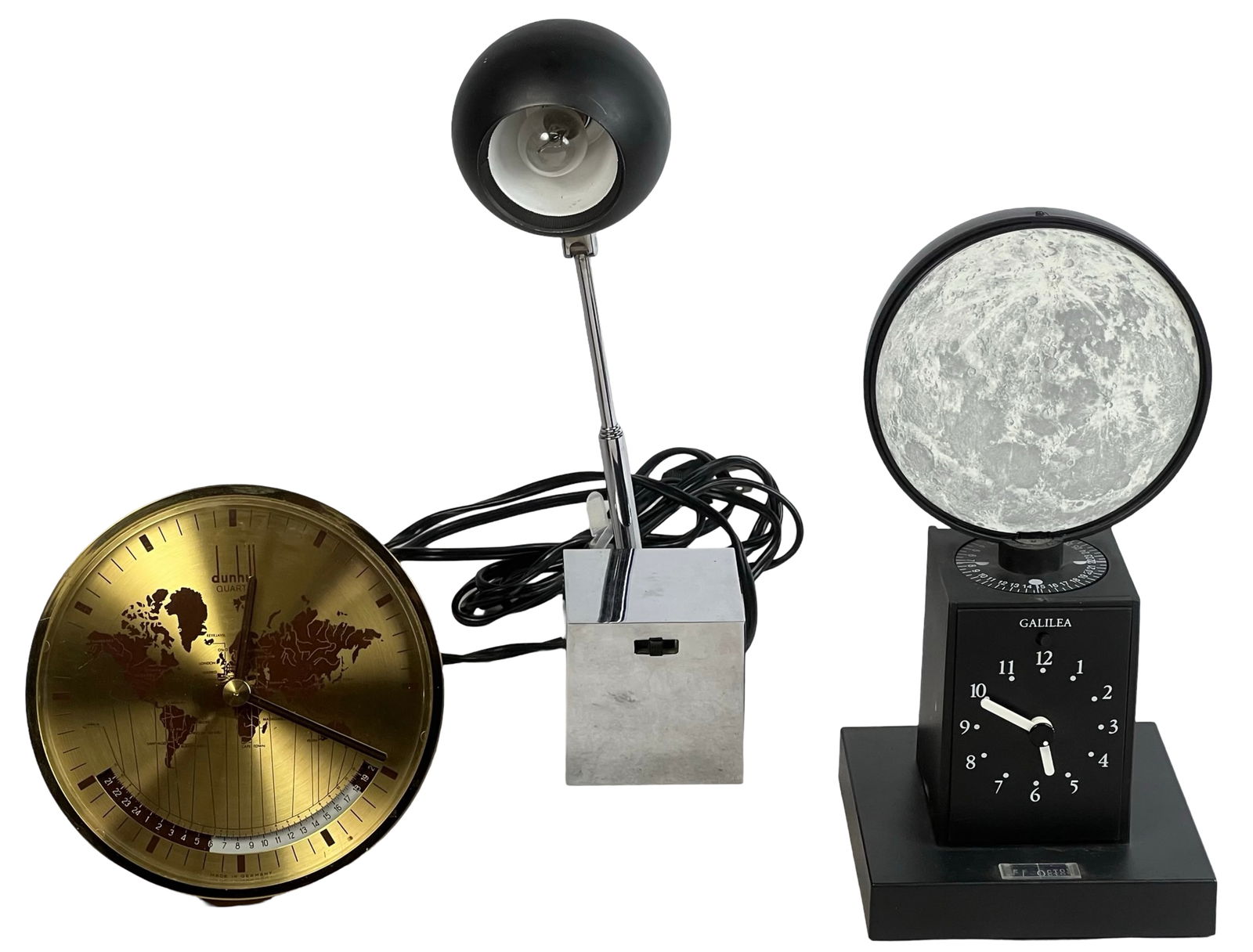 Dunhill, Galilea Clocks & Lytegem Lamp Lot (1 of 9)