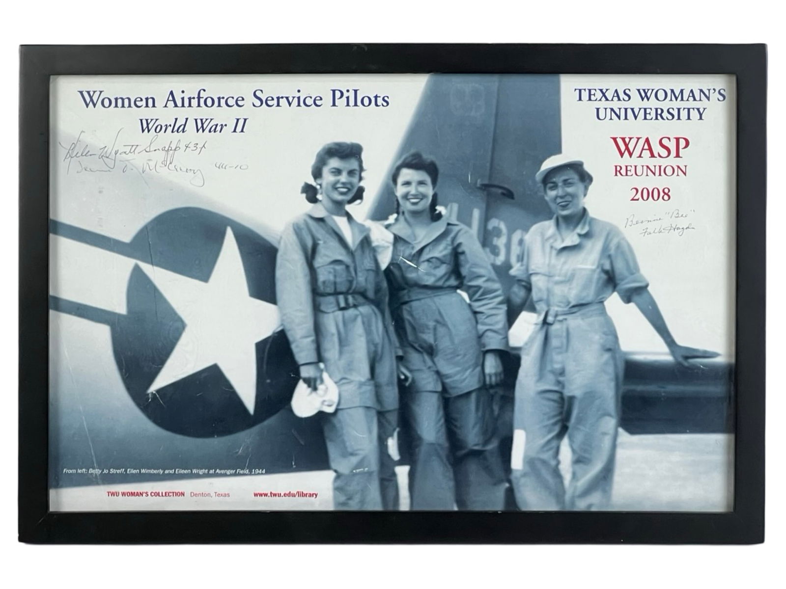 WASP WWII Reunion 2008 Signed Poster (1 of 4)