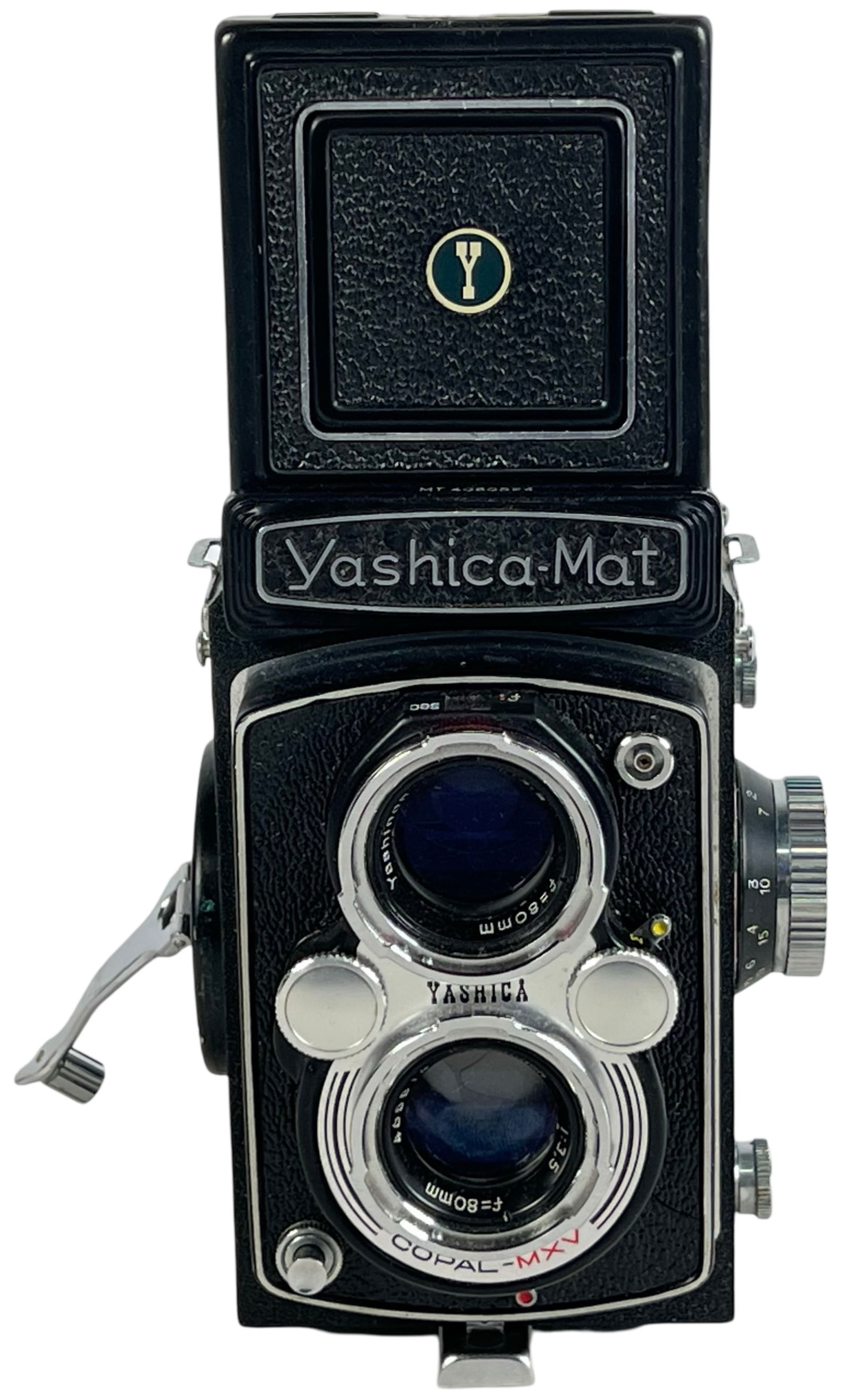 Yashica-Mat TLR 120 Film Camera & Leather Case (1 of 7)