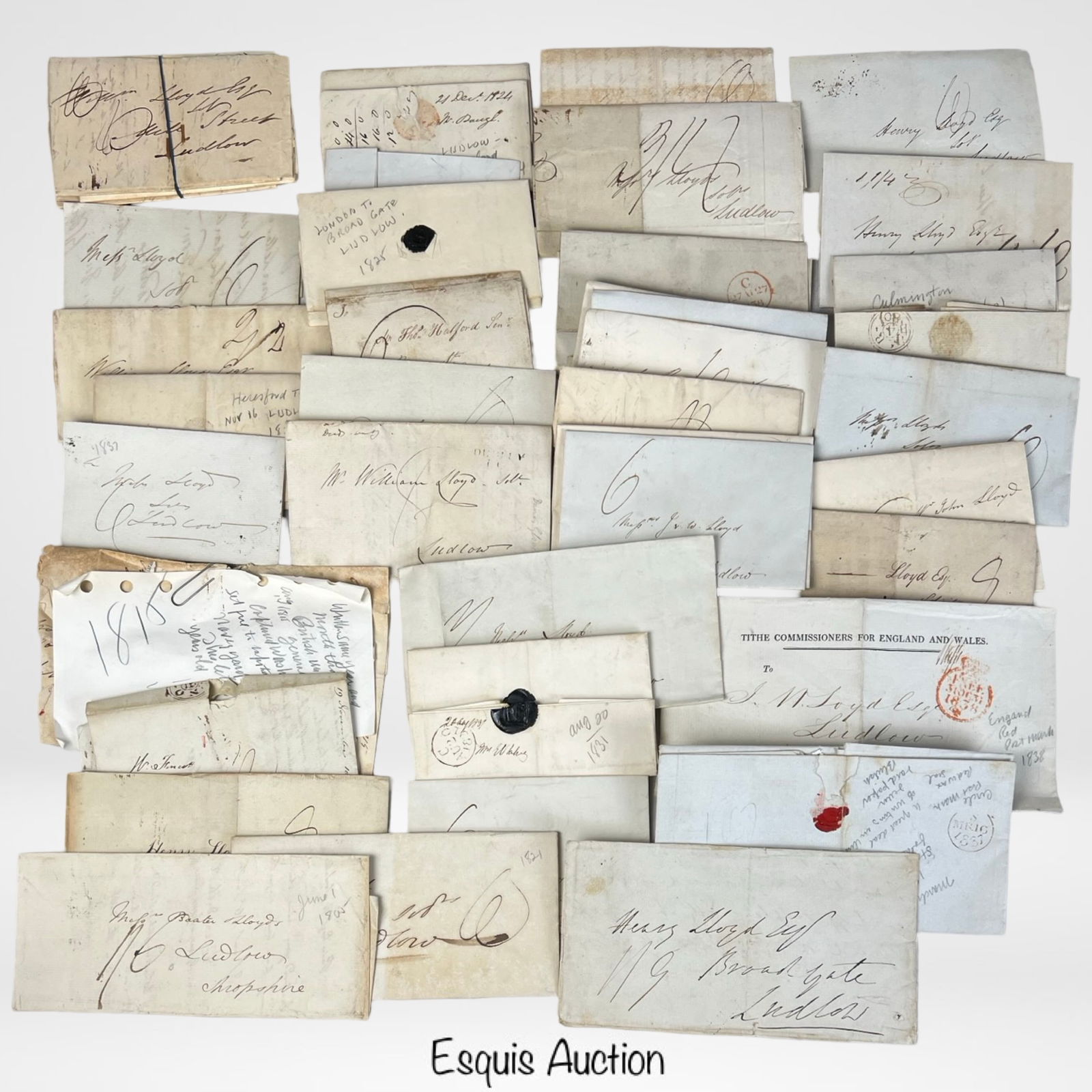 19th Century British Handwritten Letters 1801-1838 (1 of 9)
