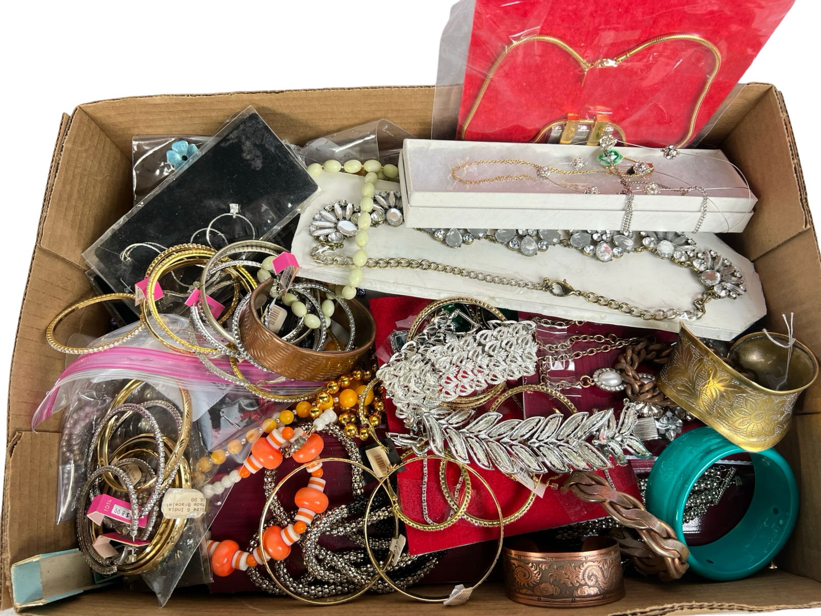 Assortment of Unsearched Costume and Craft Jewelry (1 of 3)