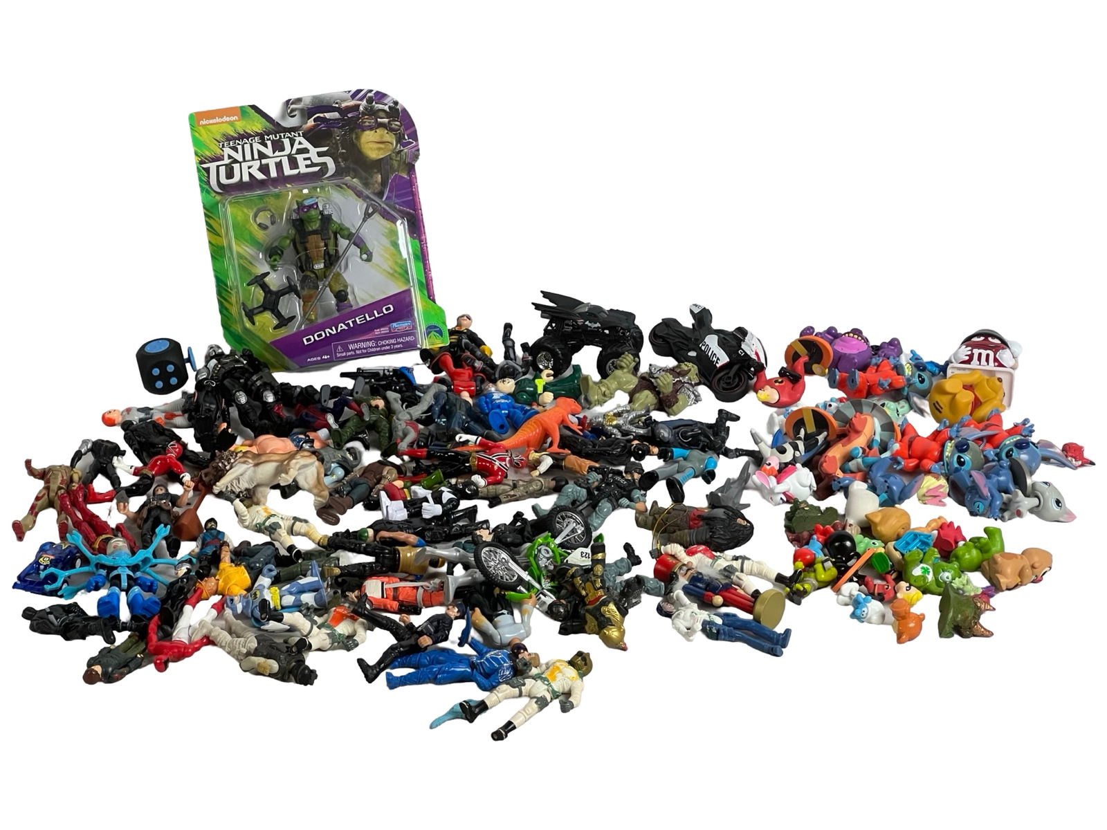 Lot of Vintage Action Figures- GI Joe, Ninja Turtl (1 of 9)