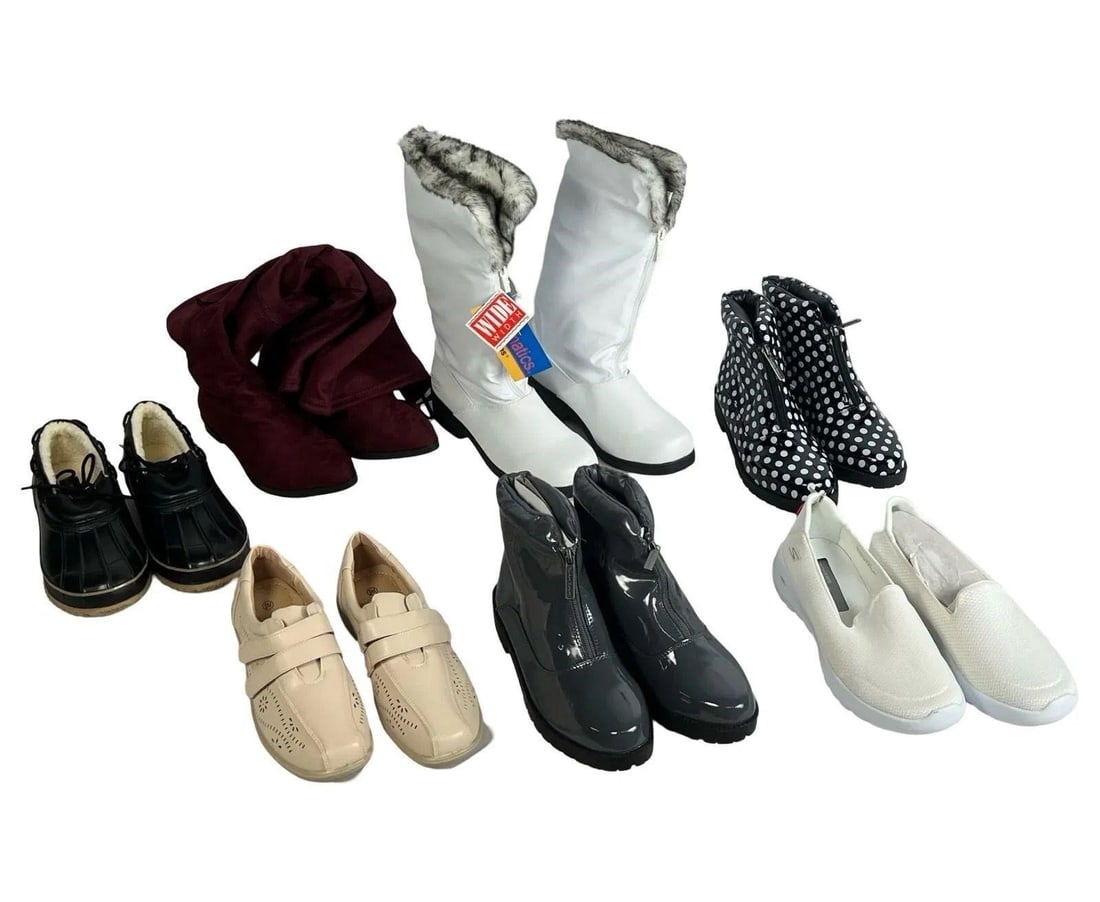 Assortment of New Lady's Shoes & Boots (1 of 7)