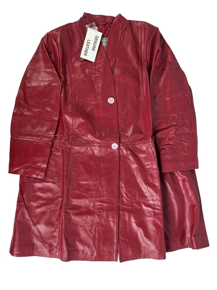 Jessica London Genuine Leather Jacket - New (1 of 3)