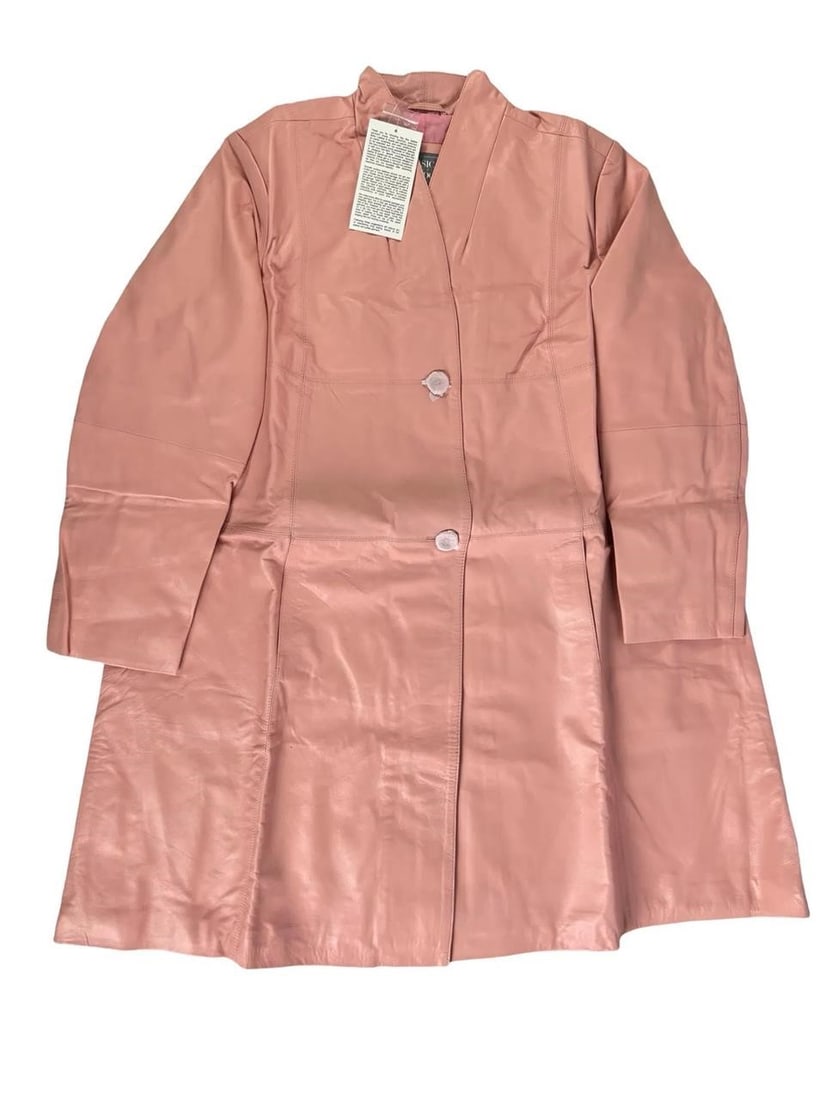 Jessica London Designer Leather Lady's Jacket- New (1 of 4)