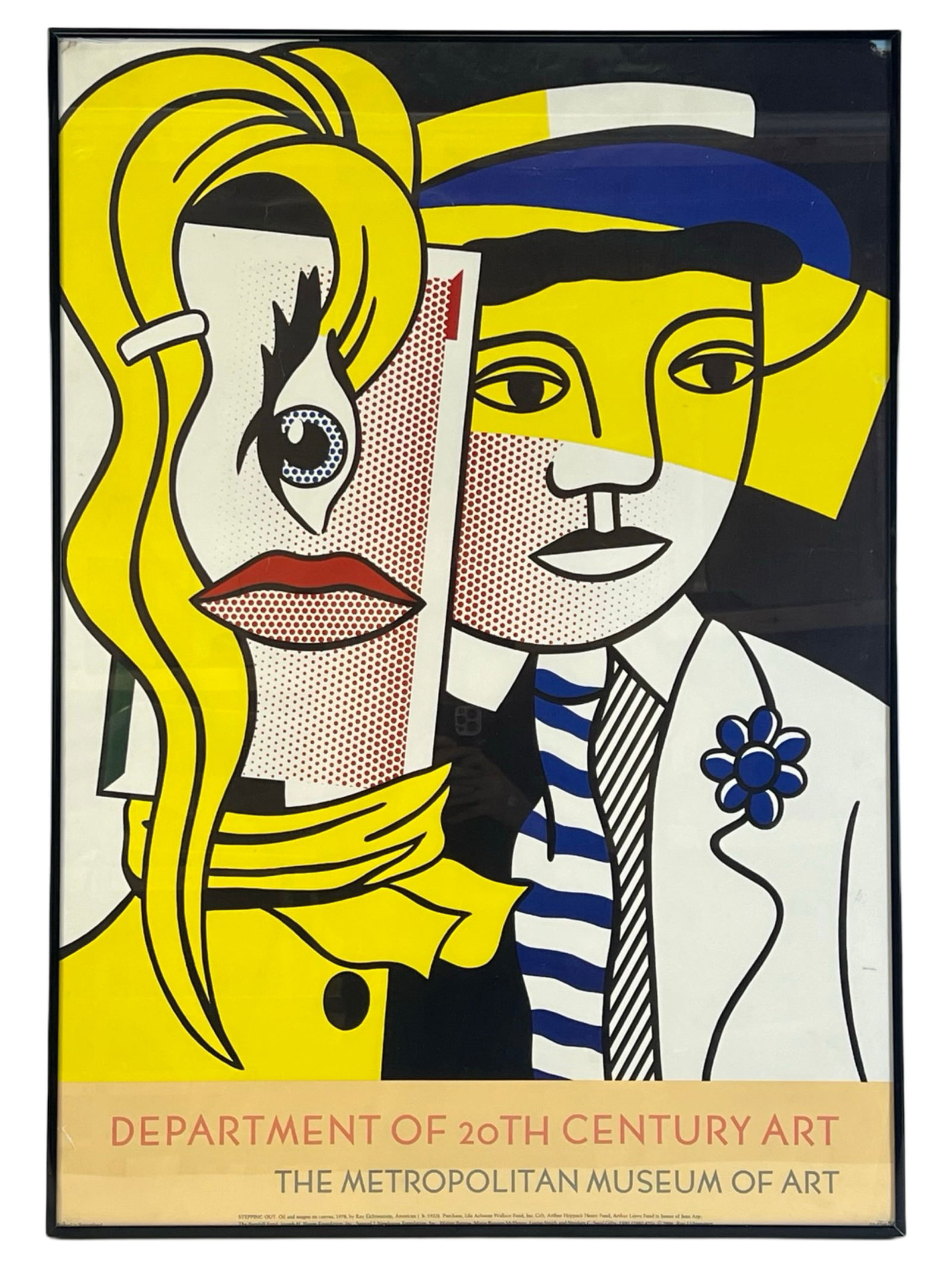 Roy Lichtenstein Museum Exhibition Poster 1978 (1 of 3)