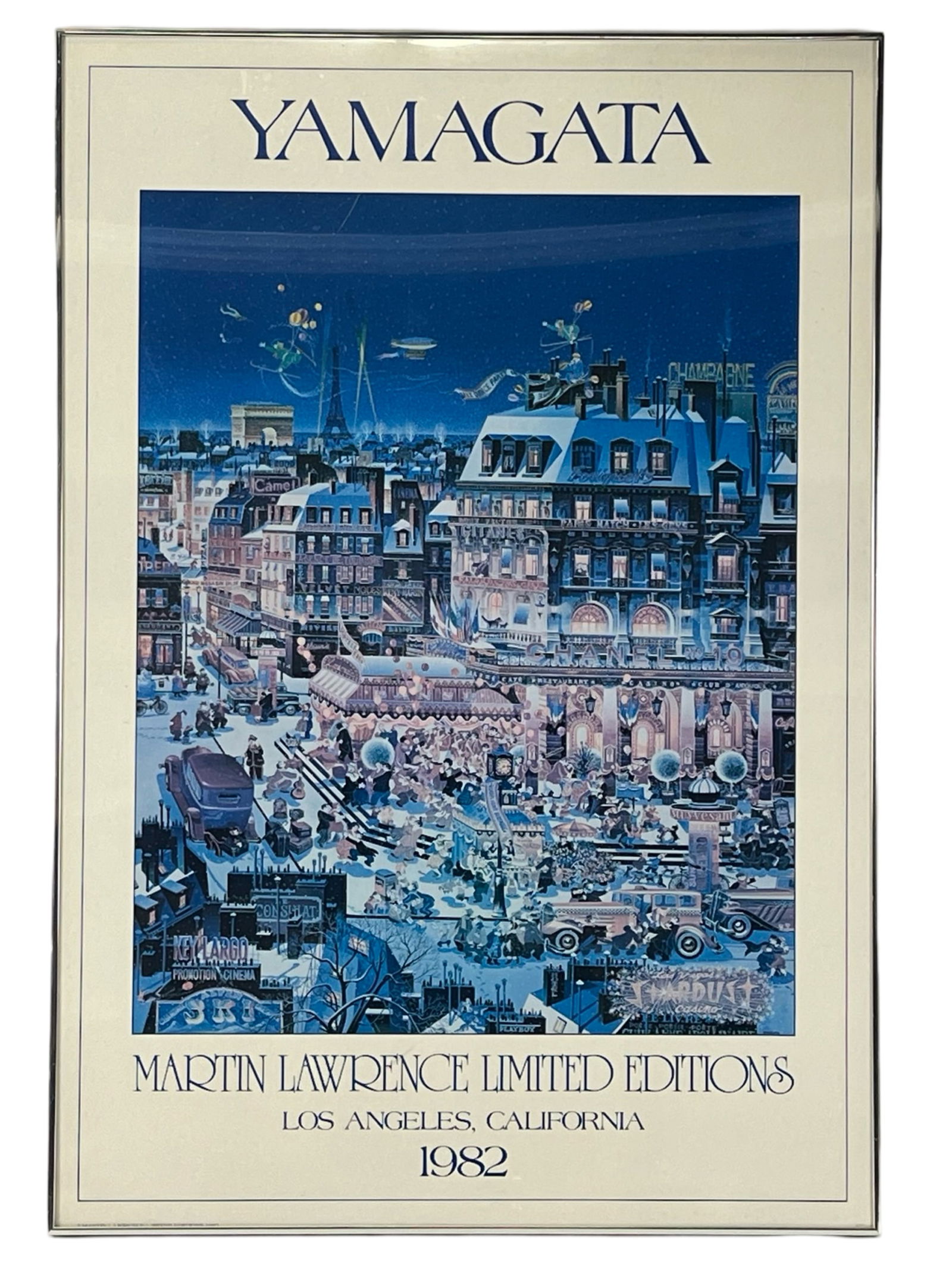 Hiro Yamagata "Key Largo City Lights" 1982 Litho (1 of 3)