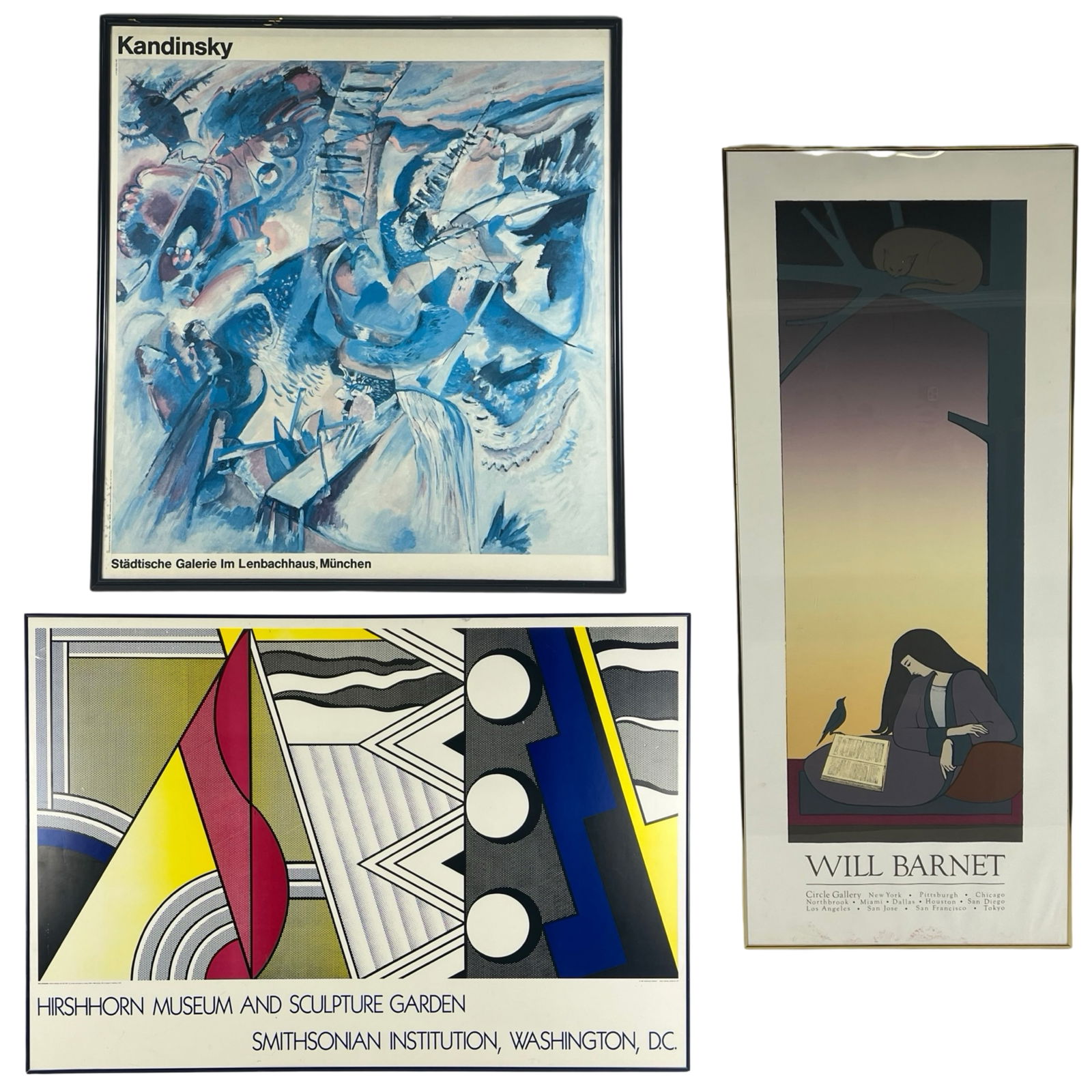 Kandinsky Barnet Lichtenstein Exhibition Posters (1 of 10)