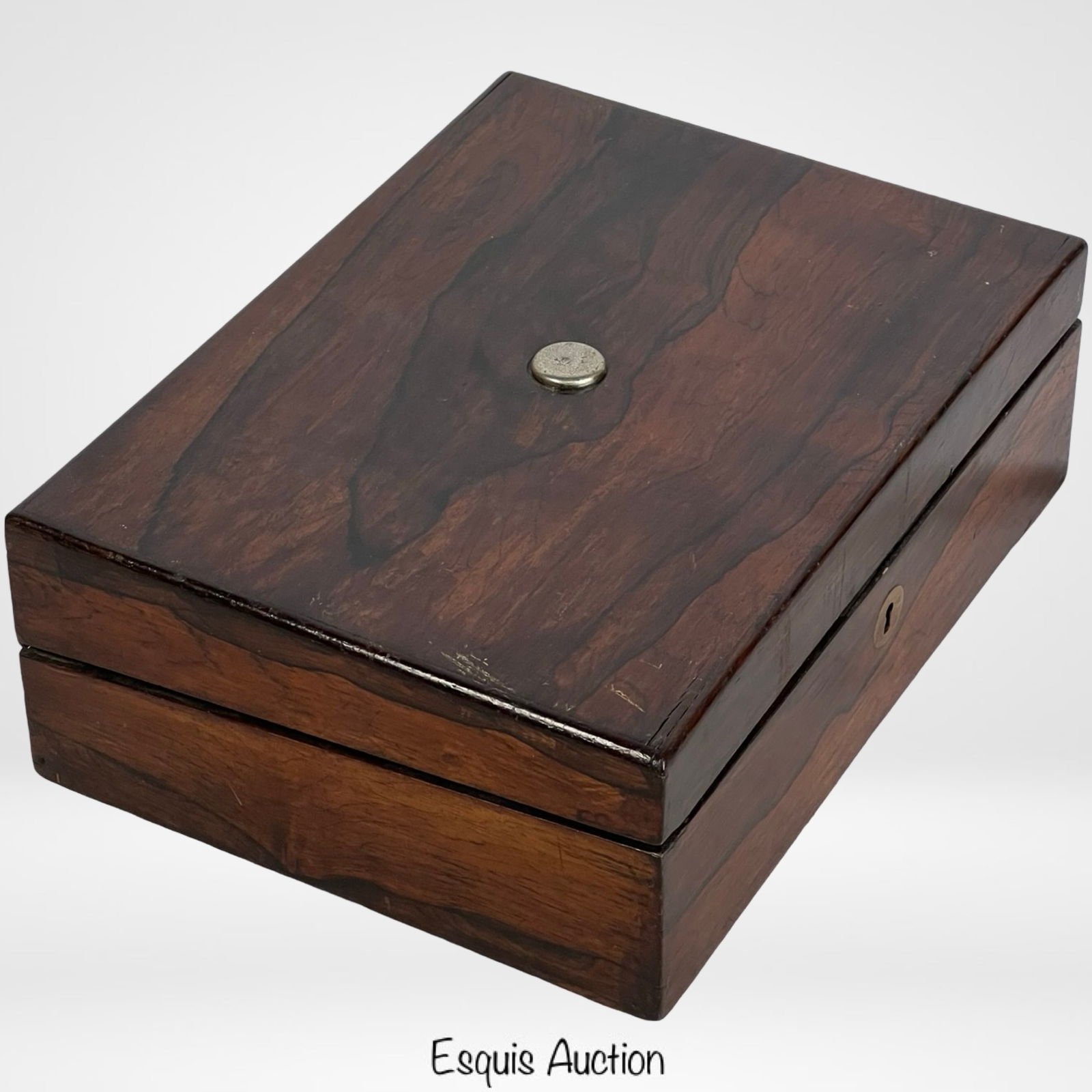 Edwardian Rosewood Writing Slope (1 of 6)
