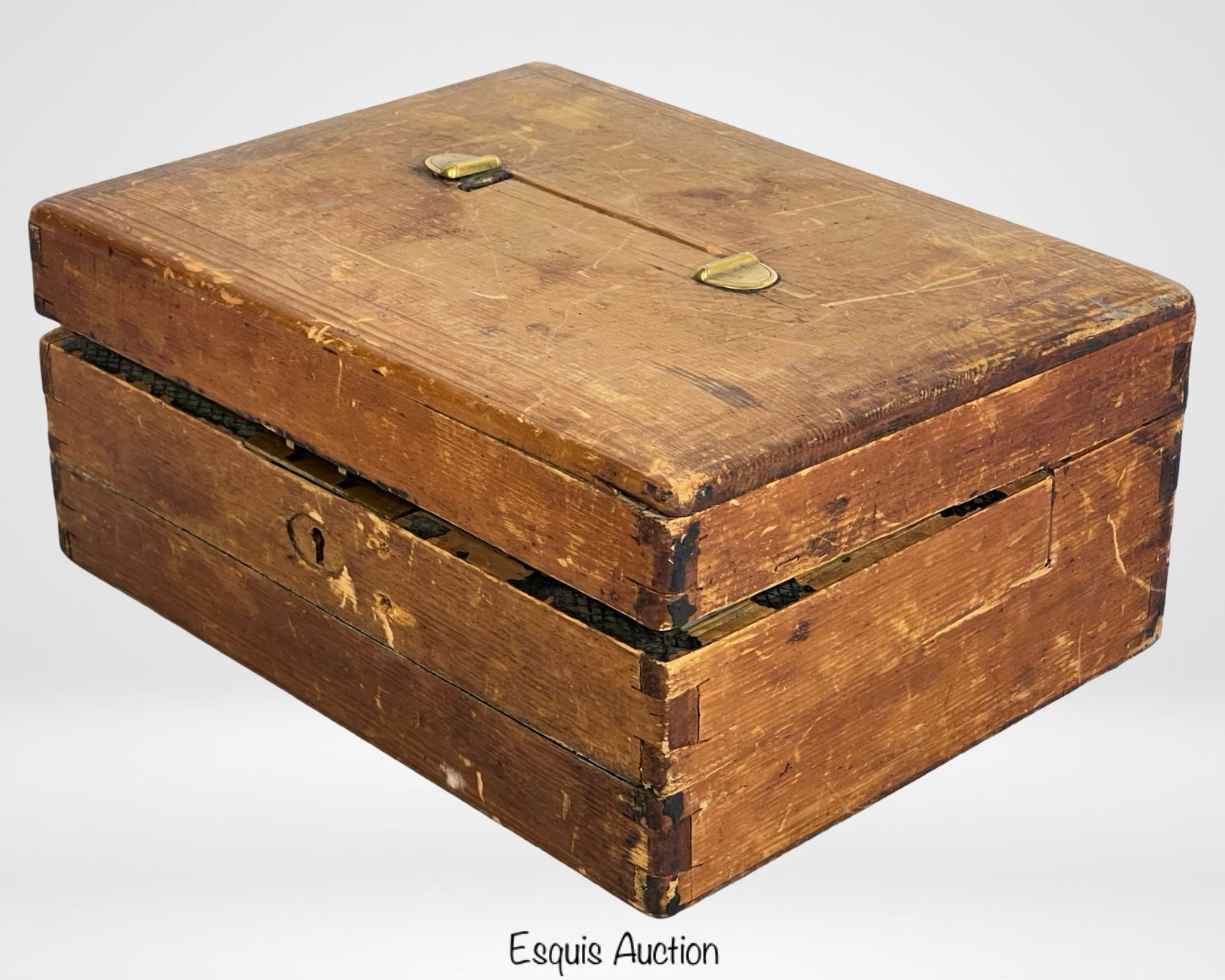 Edwardian Travel Writing Box Lever London (1 of 13)