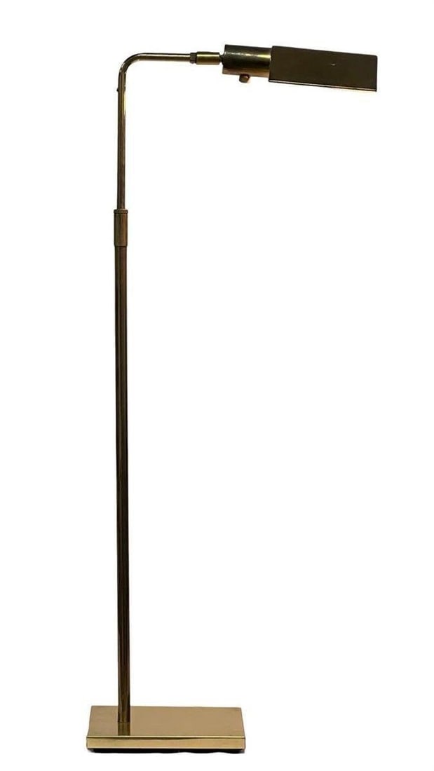 MCM Contemporary Koch & Lowy Brass Floor Lamp (1 of 4)