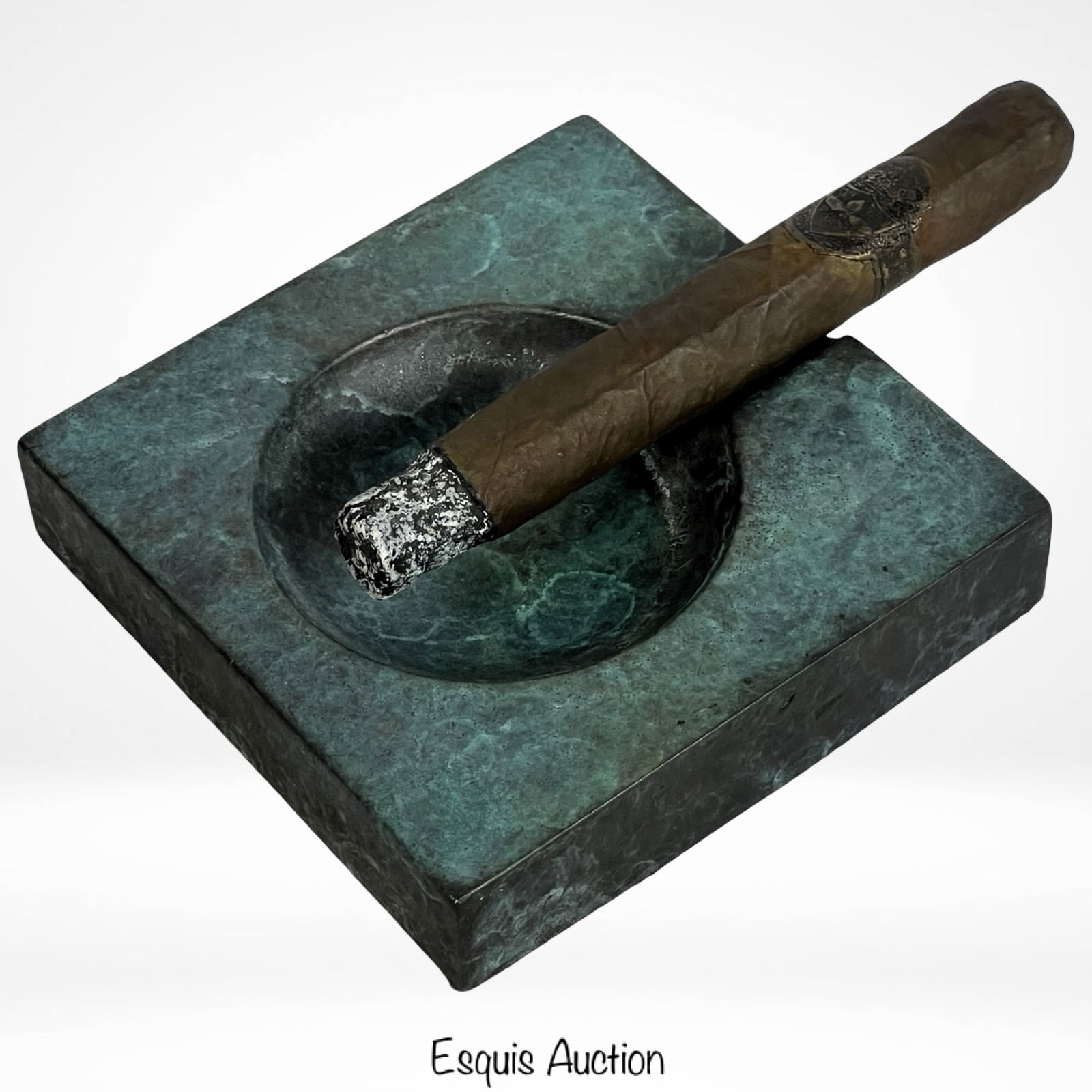 Lee Sung- Modernist Bronze Cigar Sculpture (1 of 5)