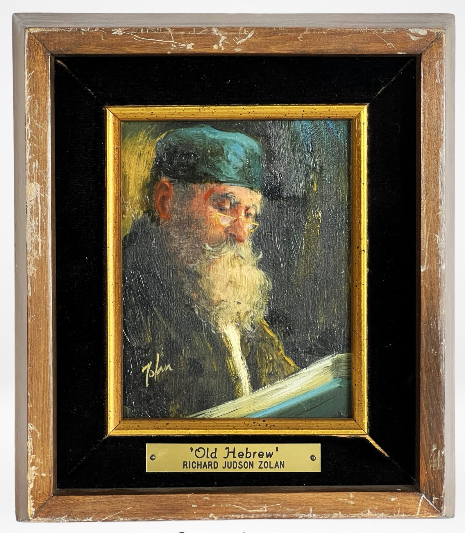 Richard Judson Zolan- Old Hibrew Portrait Painting (1 of 4)